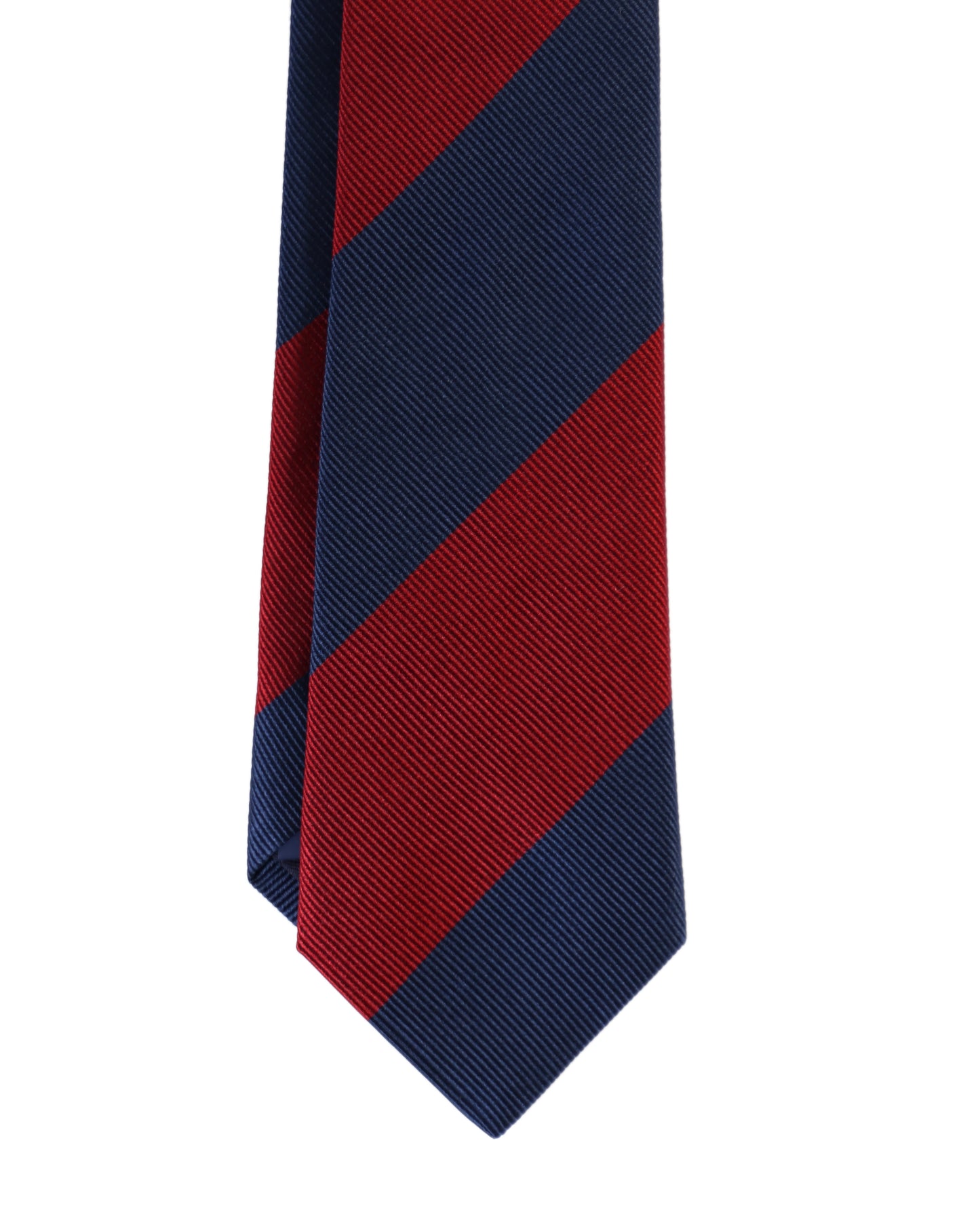 BICOLOR TIE RED & NAVY