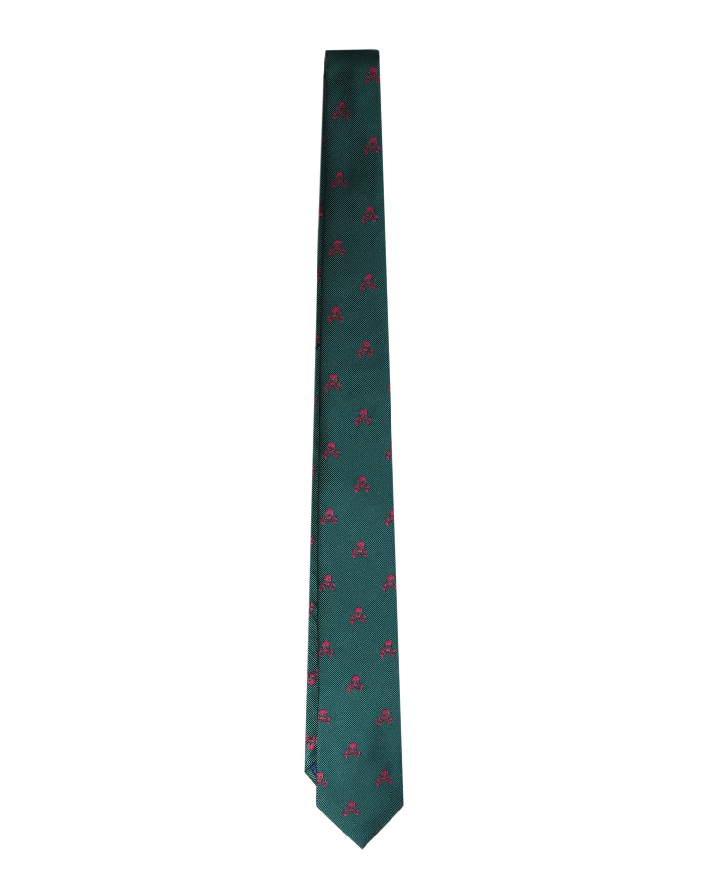 SKULL KIDS TIE GREEN
