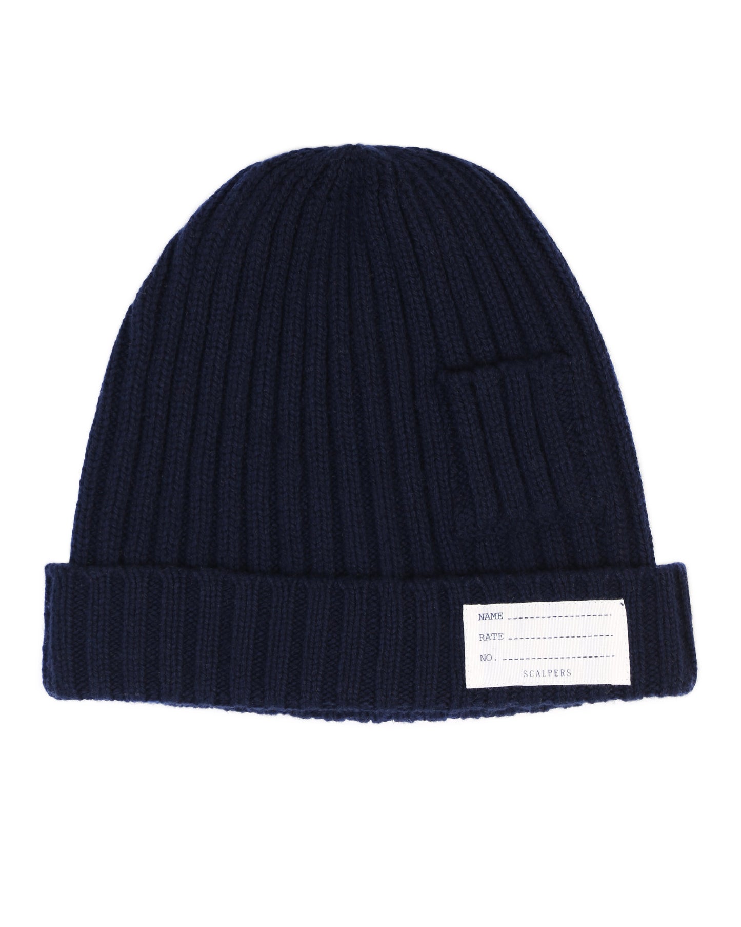 SMALL POCKET HAT NAVY MELANGE