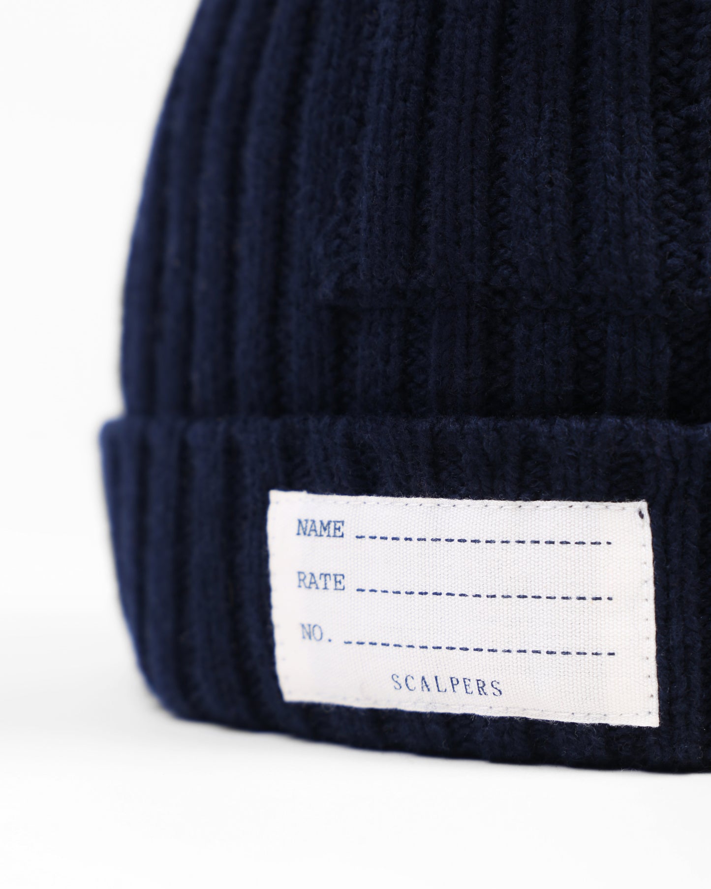 SMALL POCKET HAT NAVY MELANGE