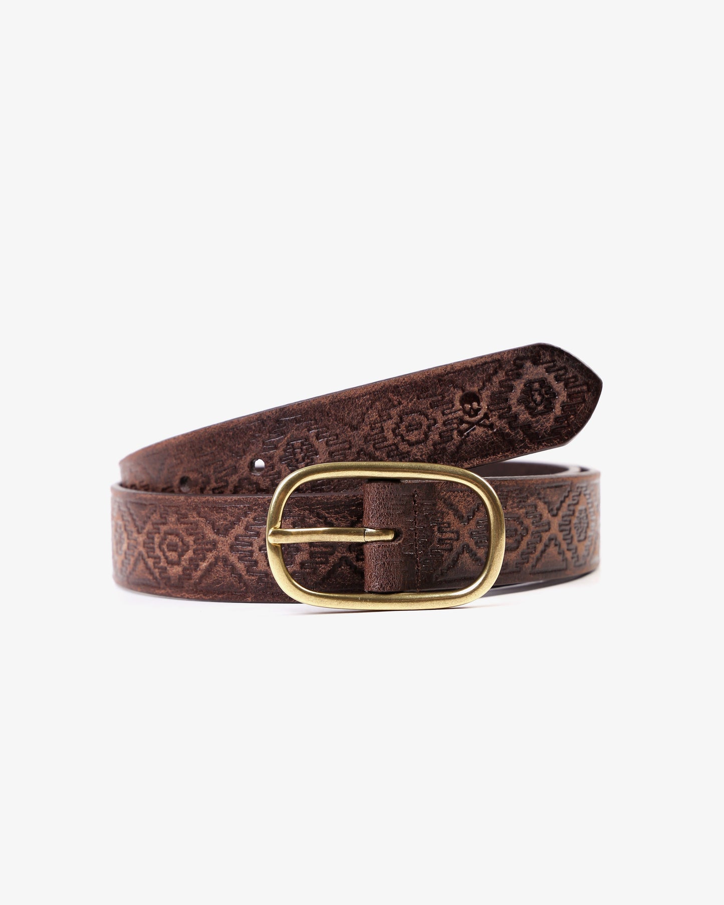 TRIBE BELT BROWN