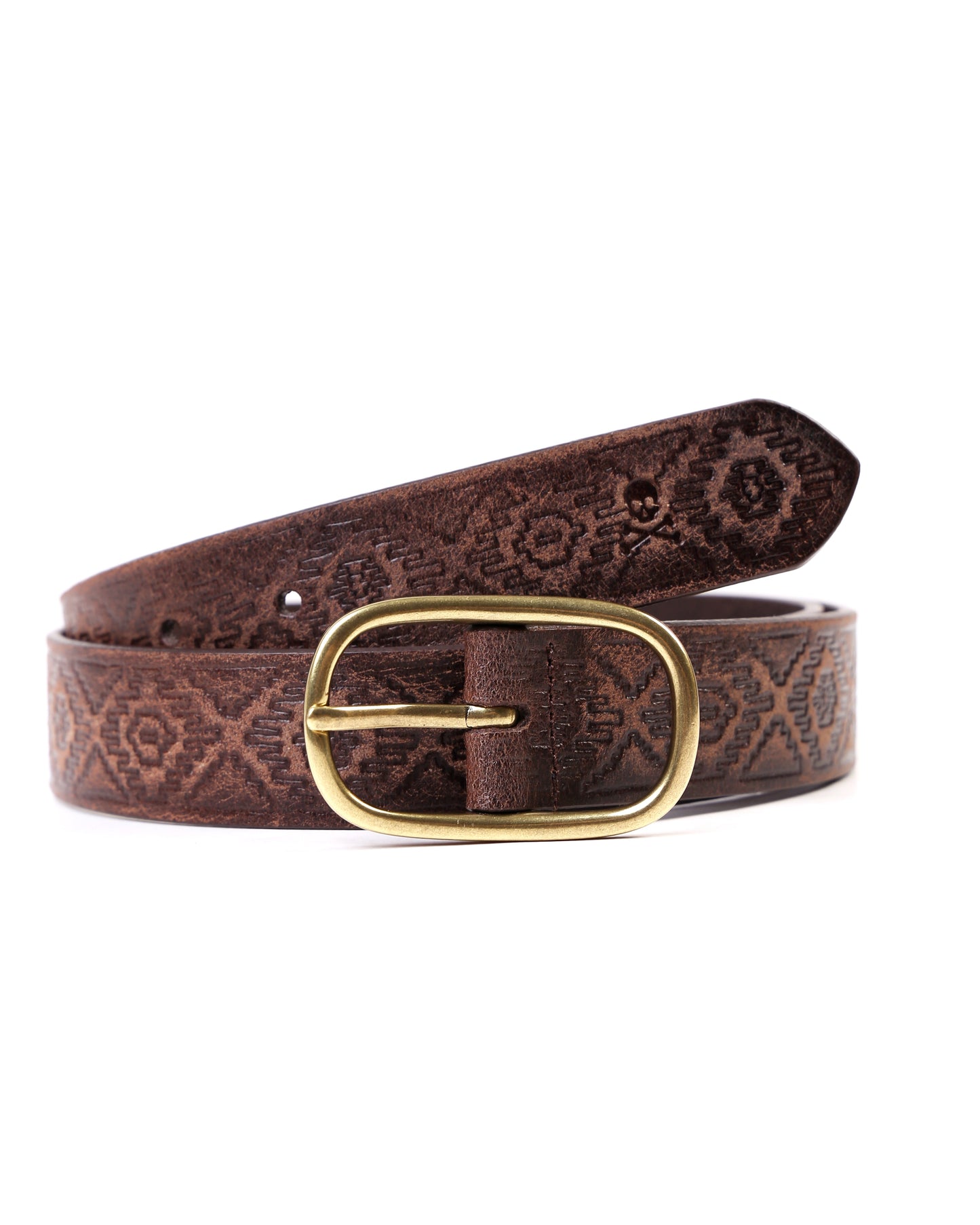 TRIBE BELT BROWN