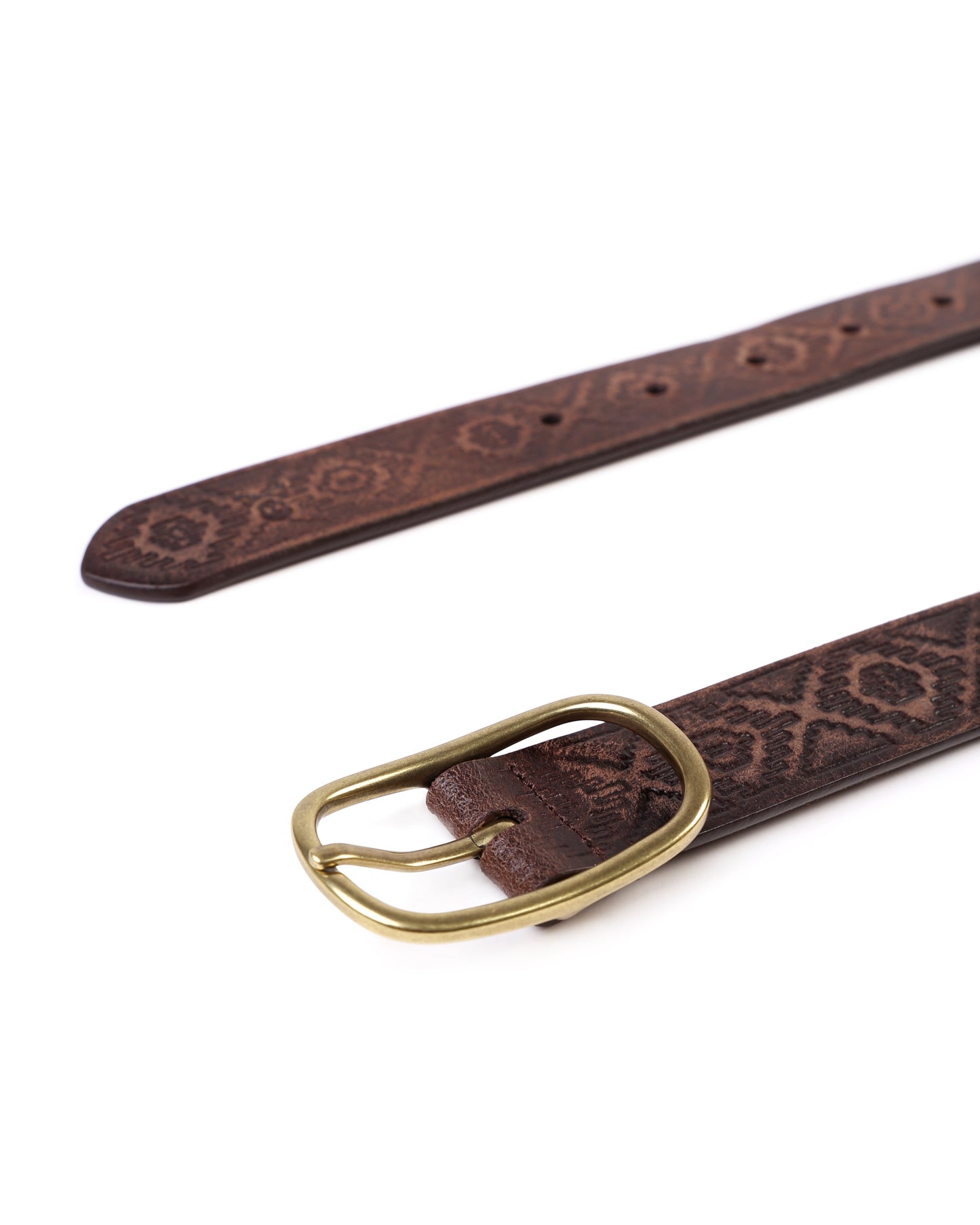 TRIBE BELT BROWN