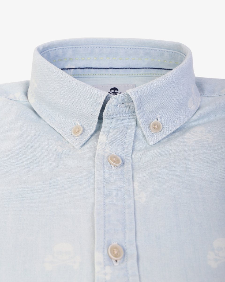 BD DENIM SKULL FANTASY SHIRT KIDS