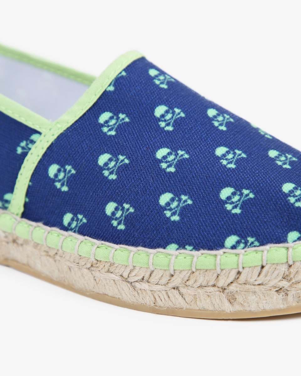 SKULL ALL OVER ESPADRILLE