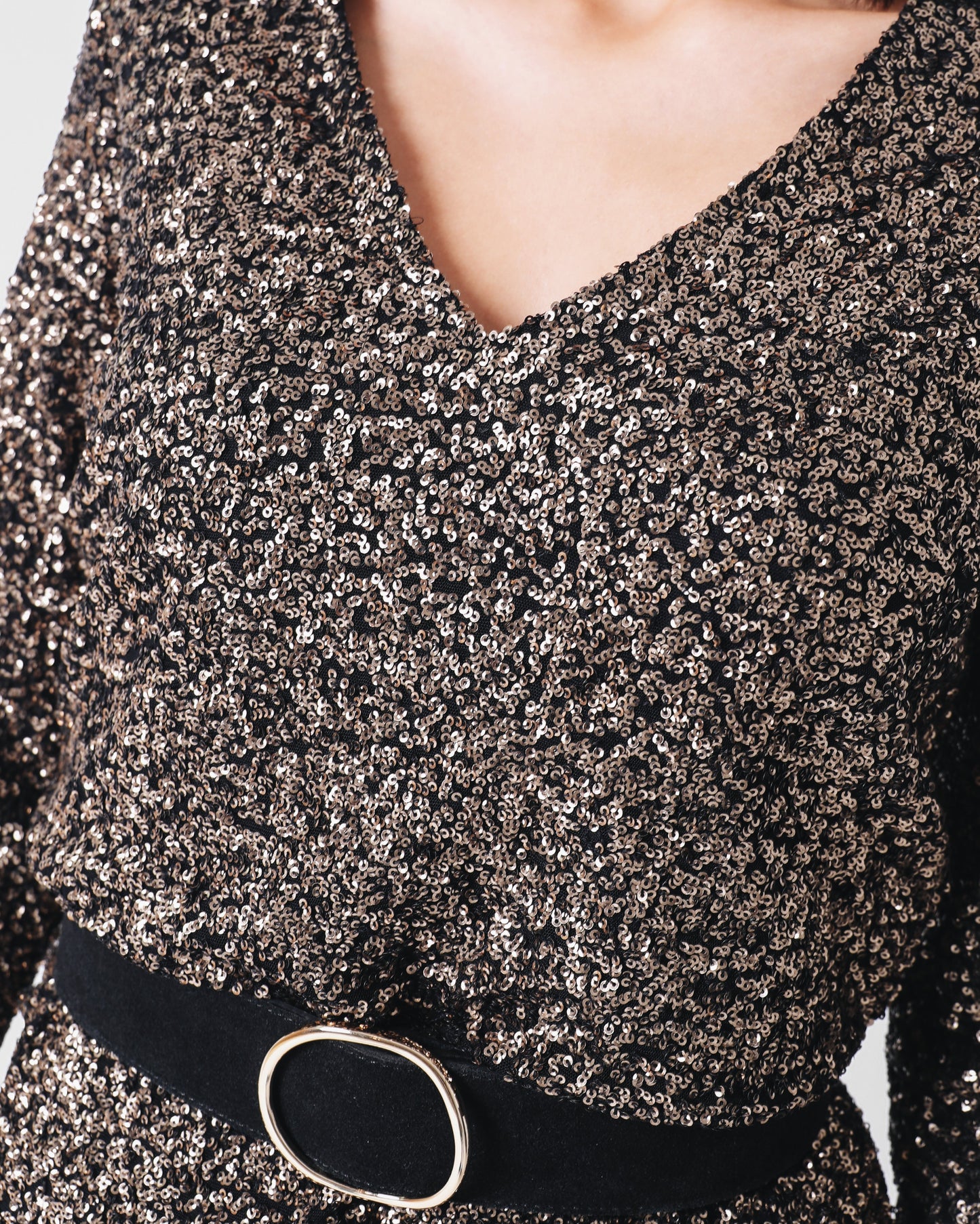 VESTIDO ANTIQUE LENTEJUELAS