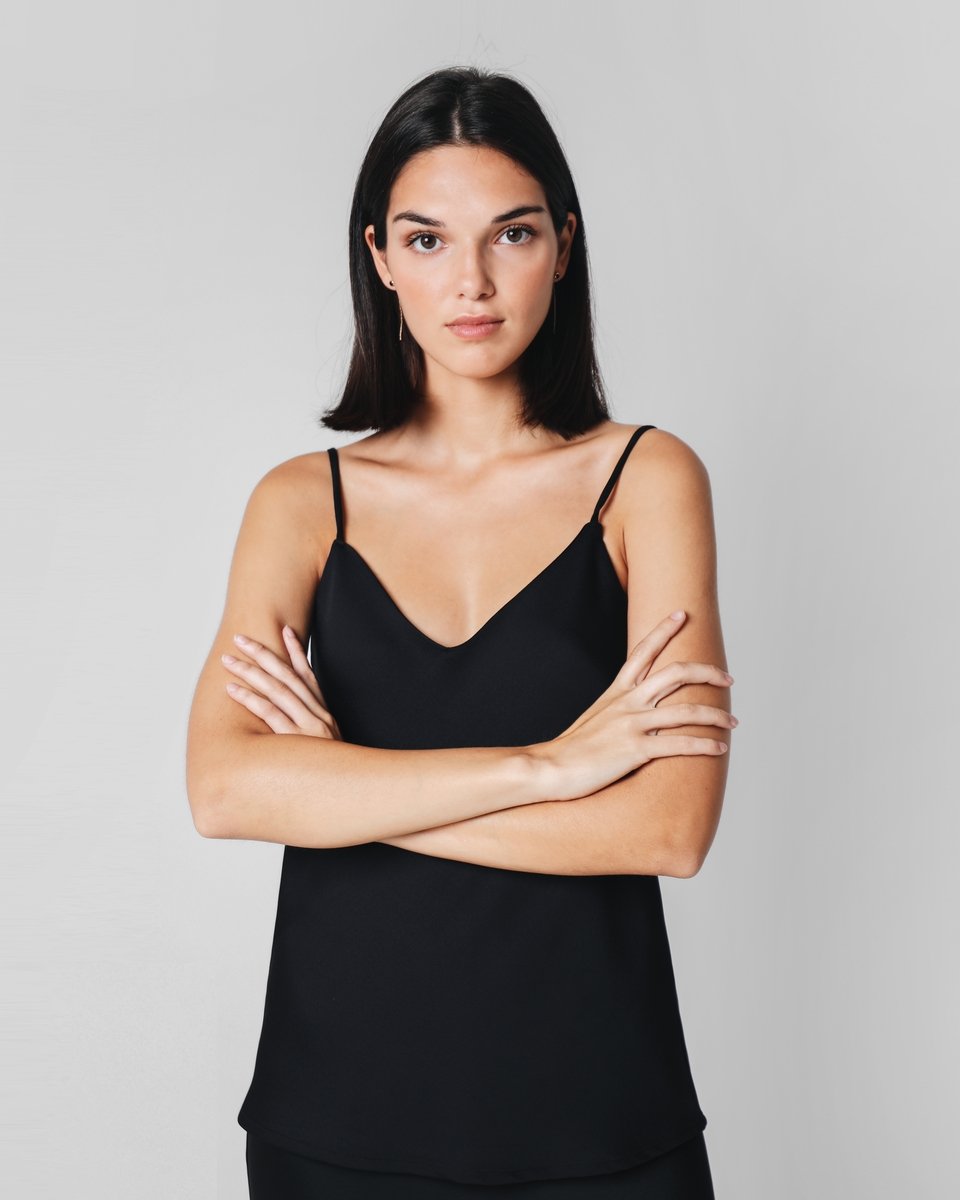 TOP LENCERO NEGRO