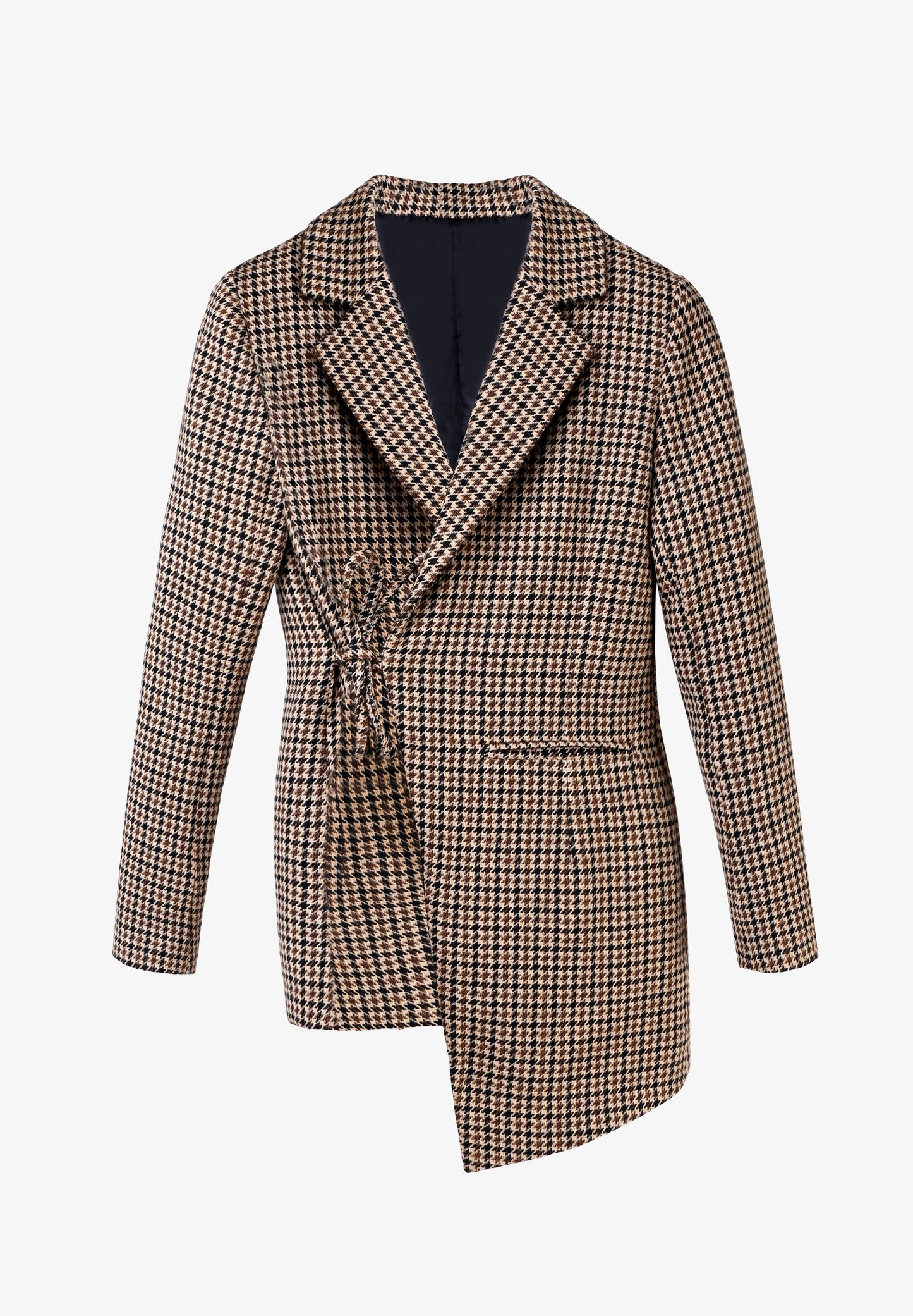 BLAZER ASIMETRICA PATA DE GALLO