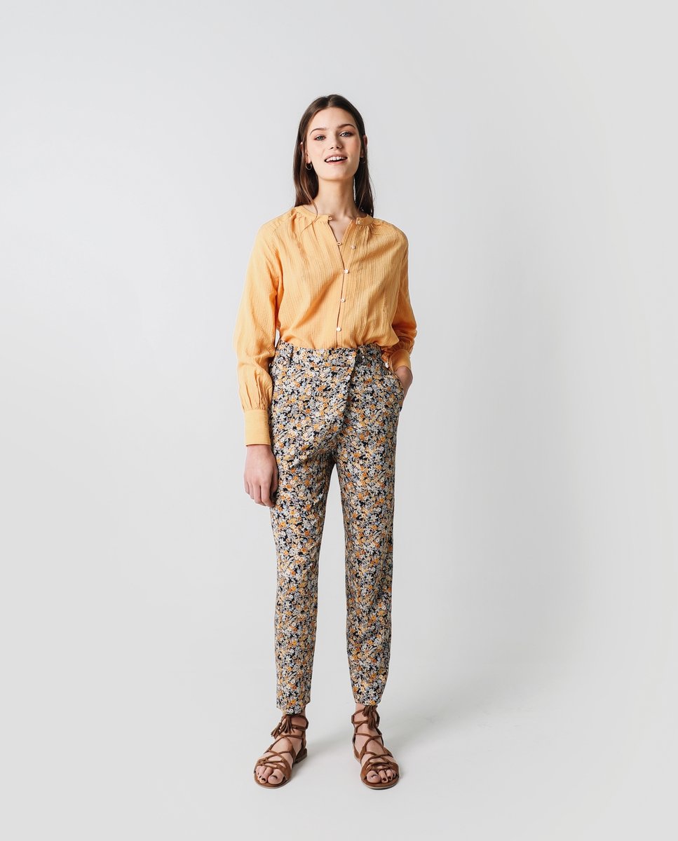 PANTALON FLUIDO FLORES