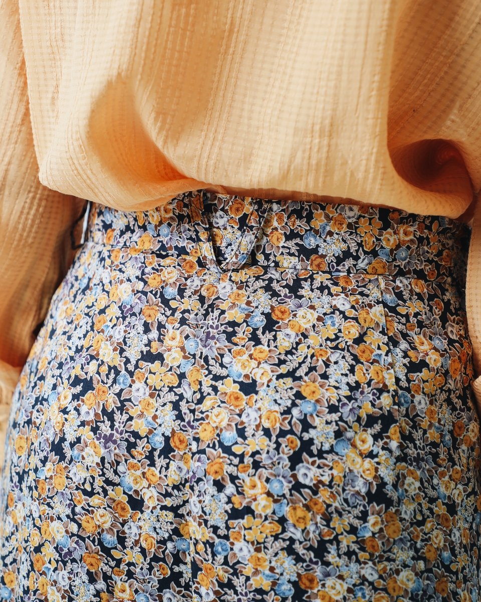 PANTALON FLUIDO FLORES