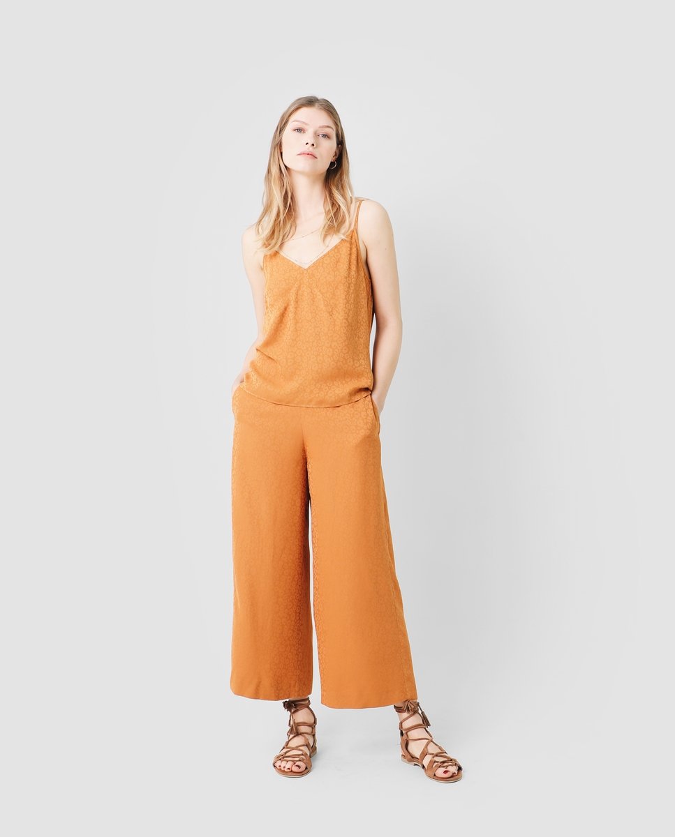 TOP JACQUARD LEOPARDO