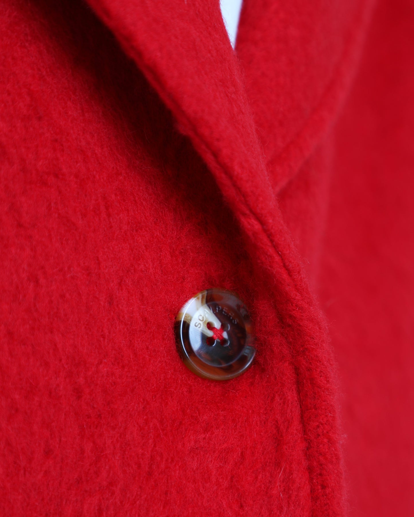 ABRIGO MOHAIR BOTÓN