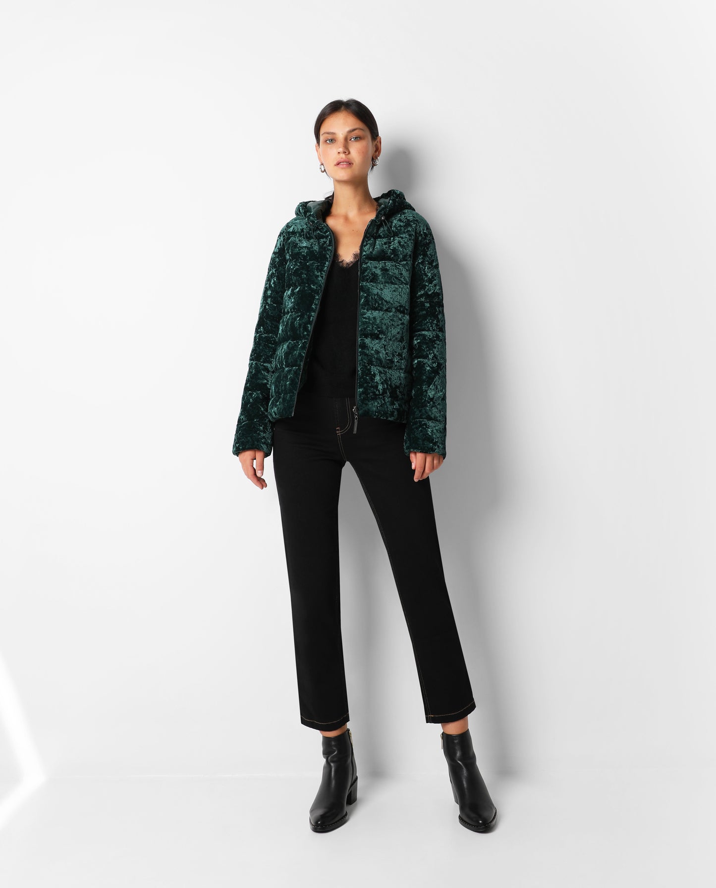 VELVET PUFF JACKET