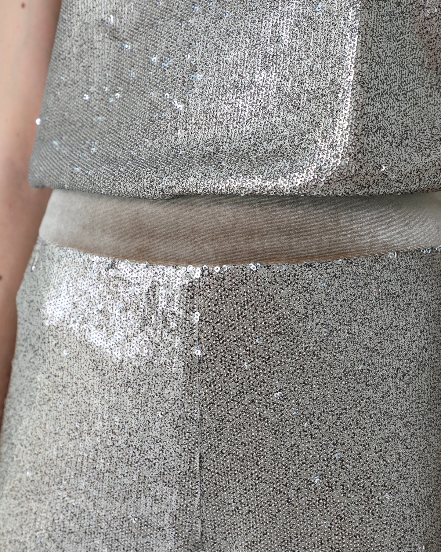 PANTALÓN LENTEJUELAS FLARE