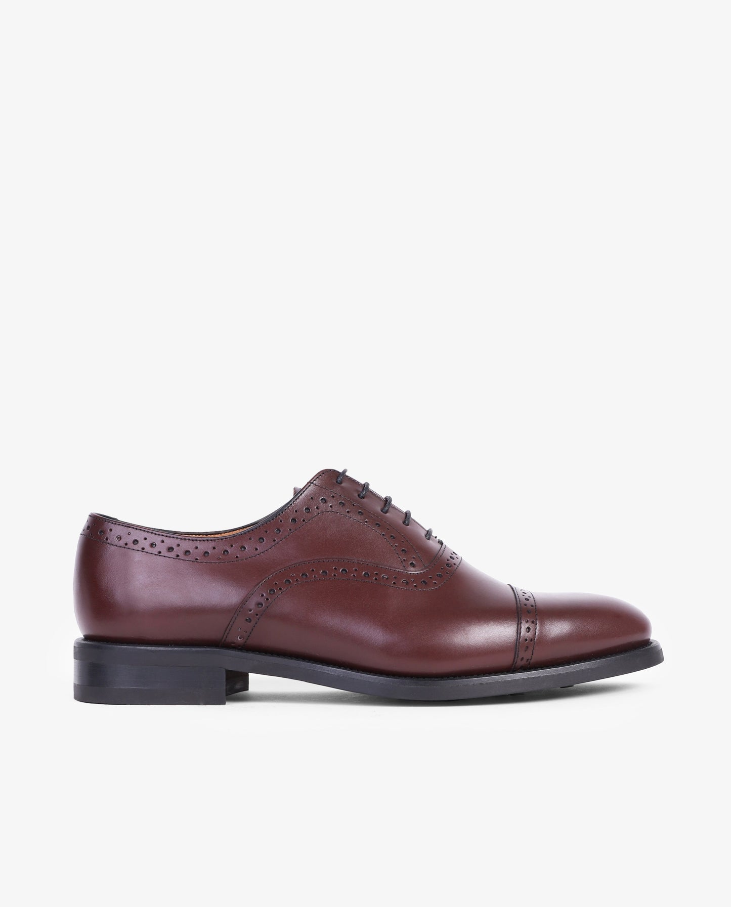 ZAPATOS OXFORD VESTIR PICADO PIEL
