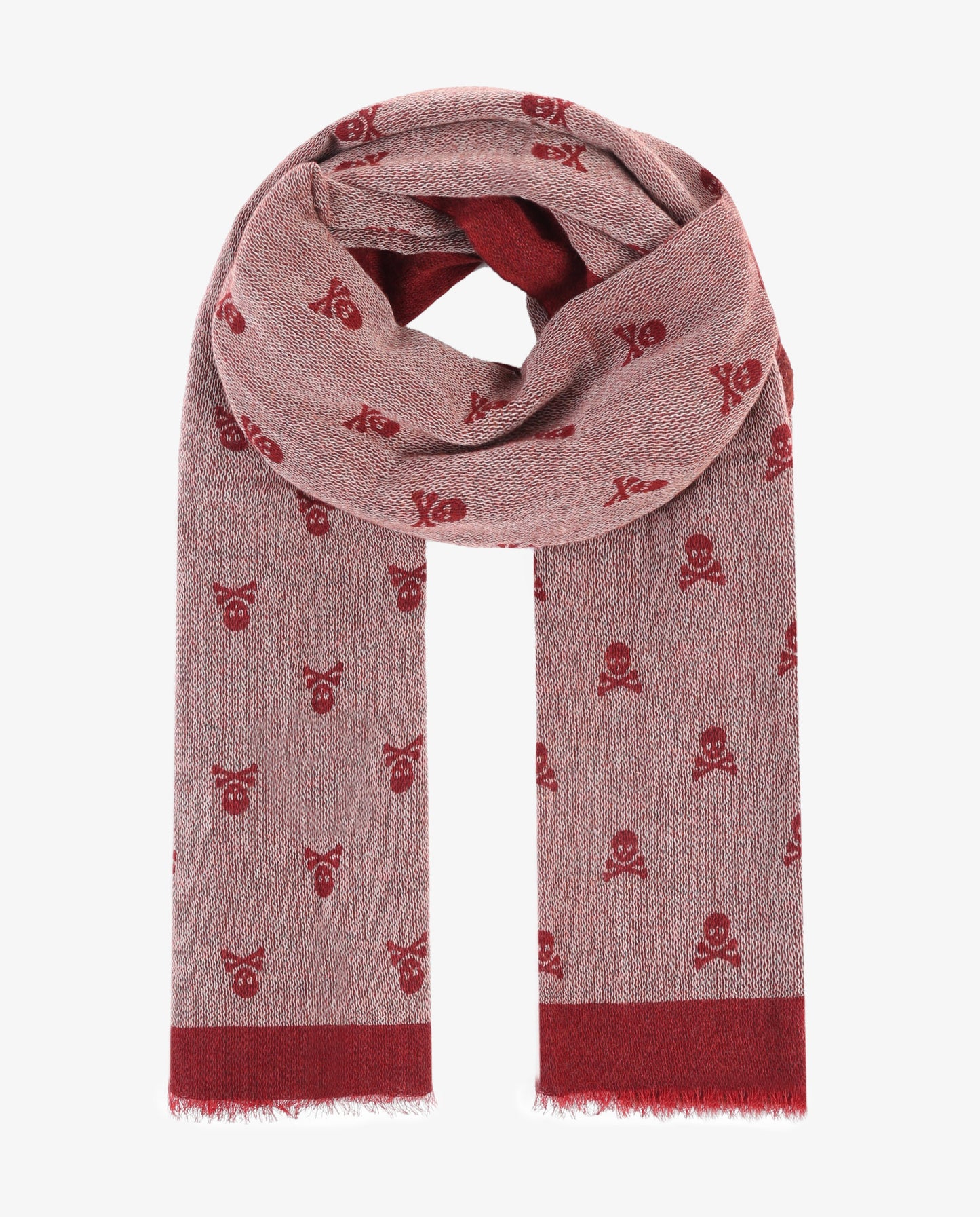 PASHMINA HANDMADE CALAVERAS ALL OVER