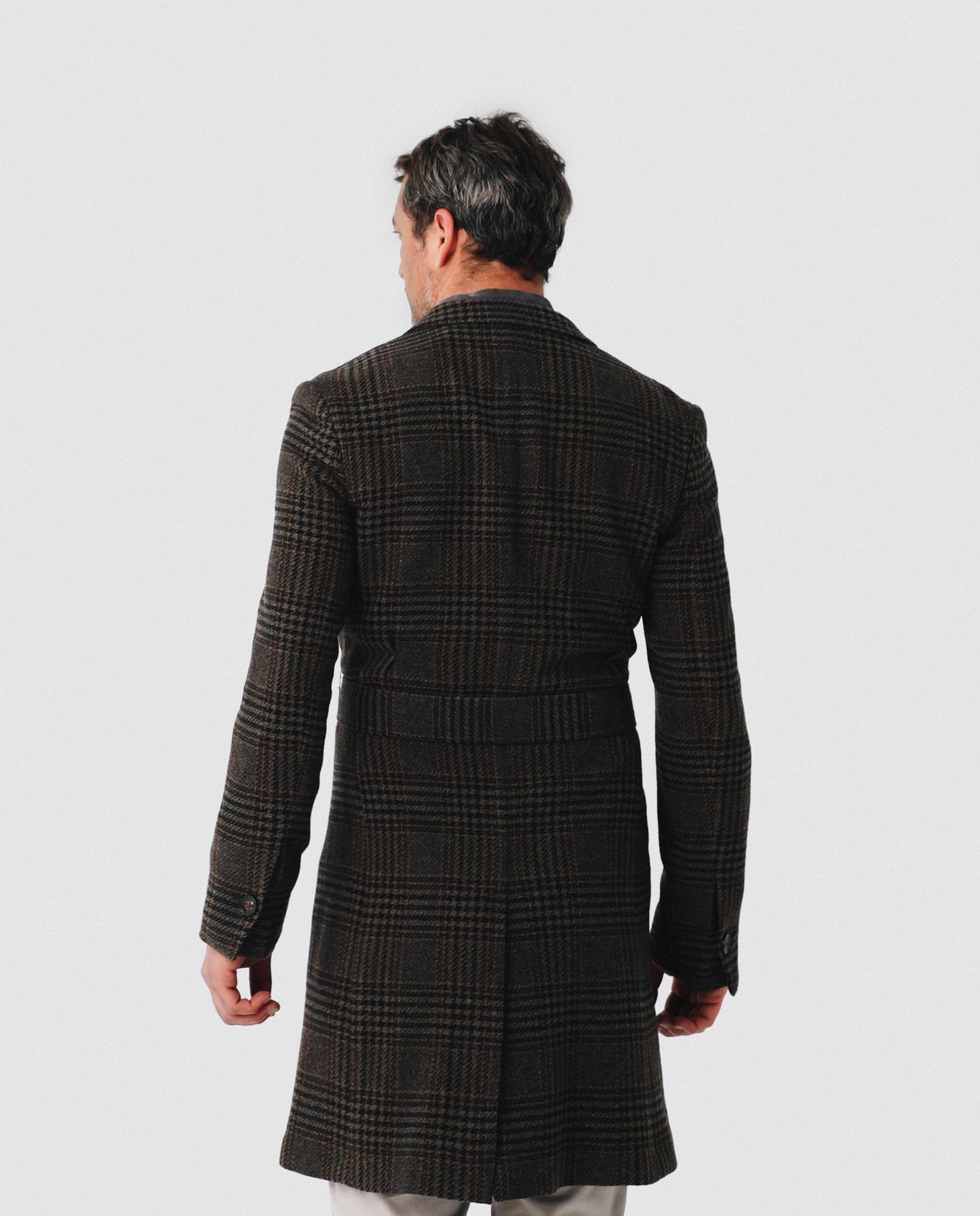 ABRIGO CRUZADO CUADROS