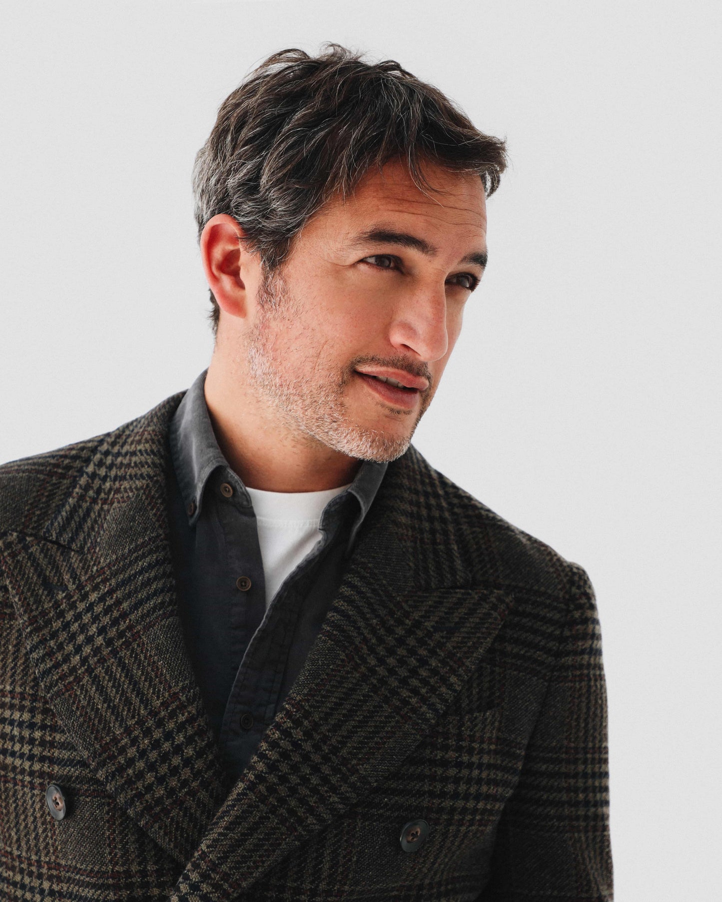 ABRIGO CRUZADO CUADROS