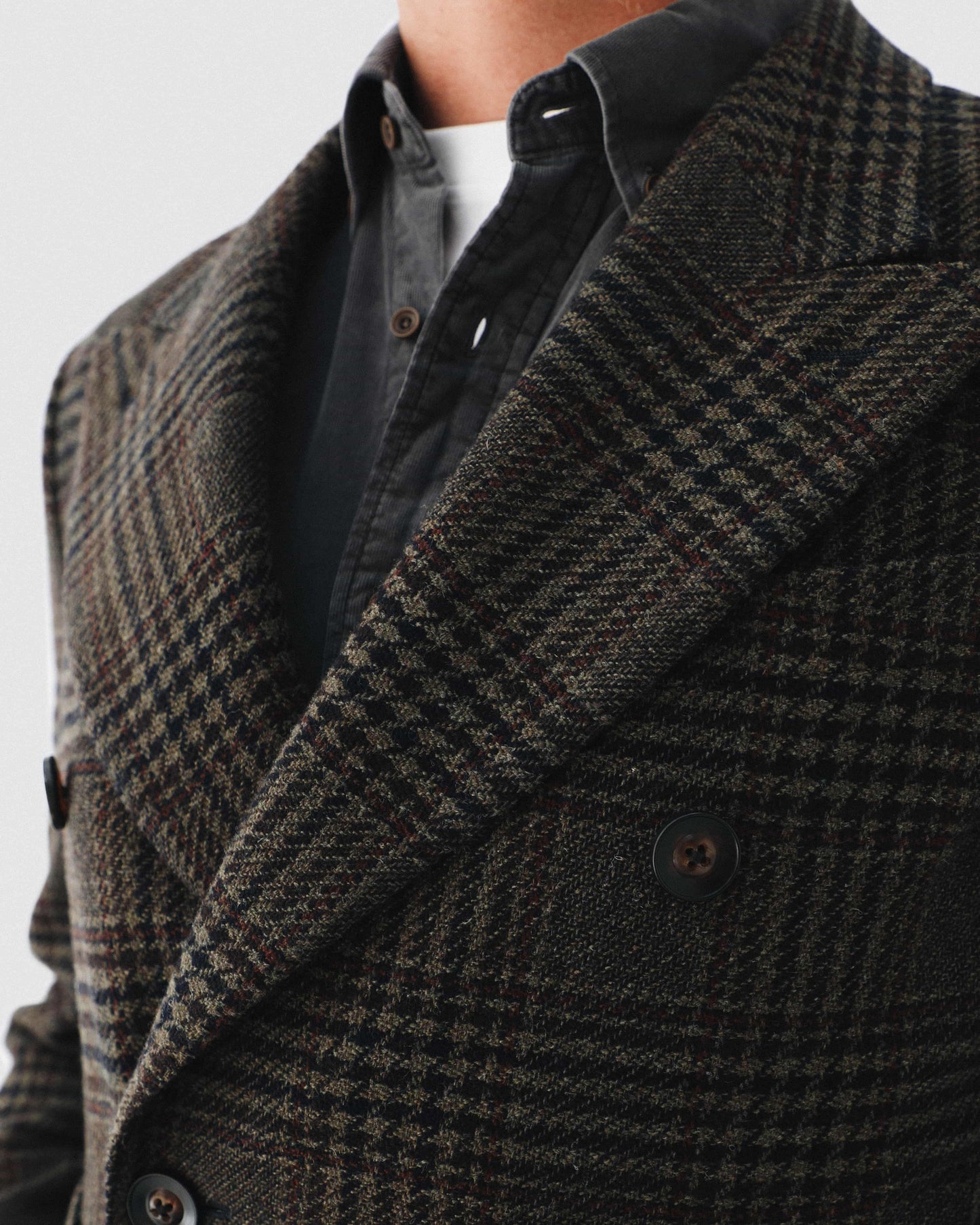 ABRIGO CRUZADO CUADROS