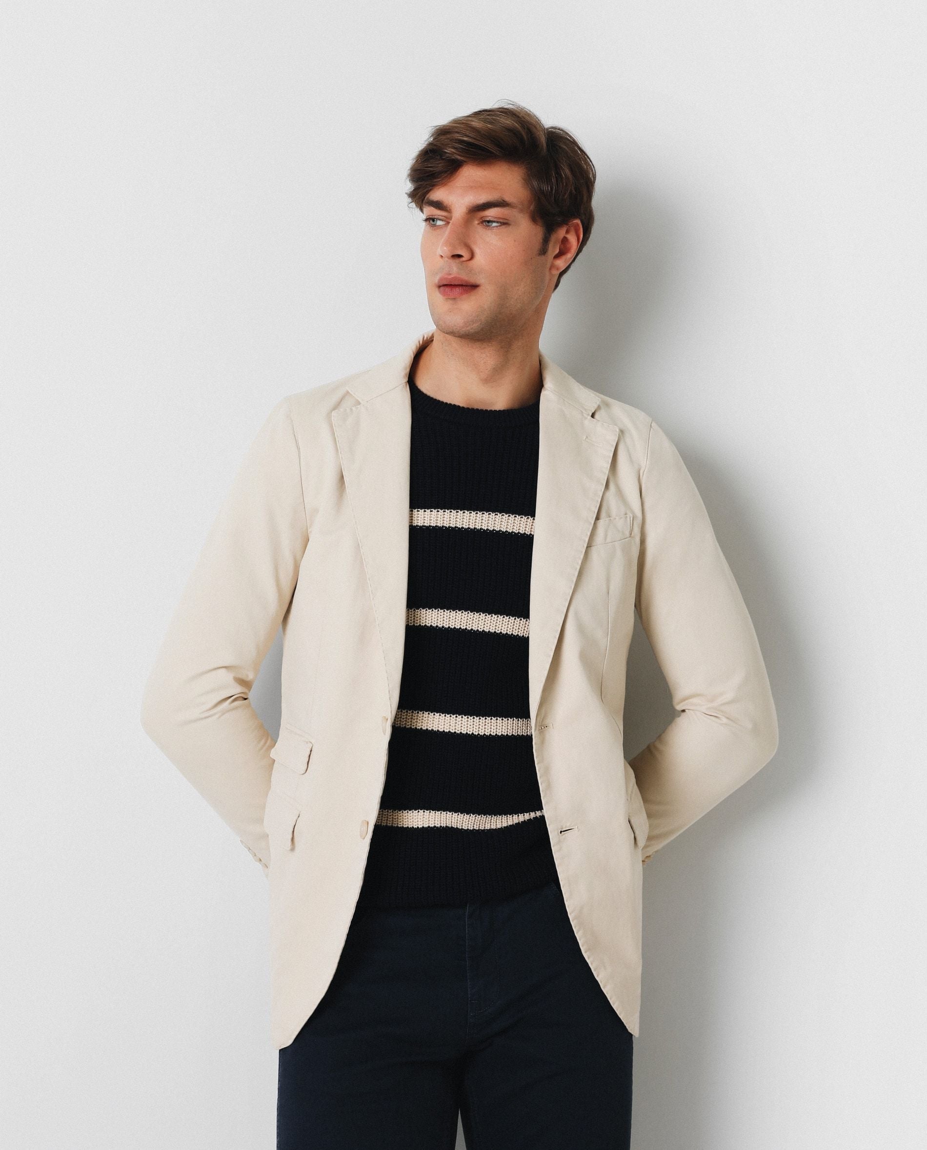 AMERICANA SLIM FIT DOBLE BOLSILLO