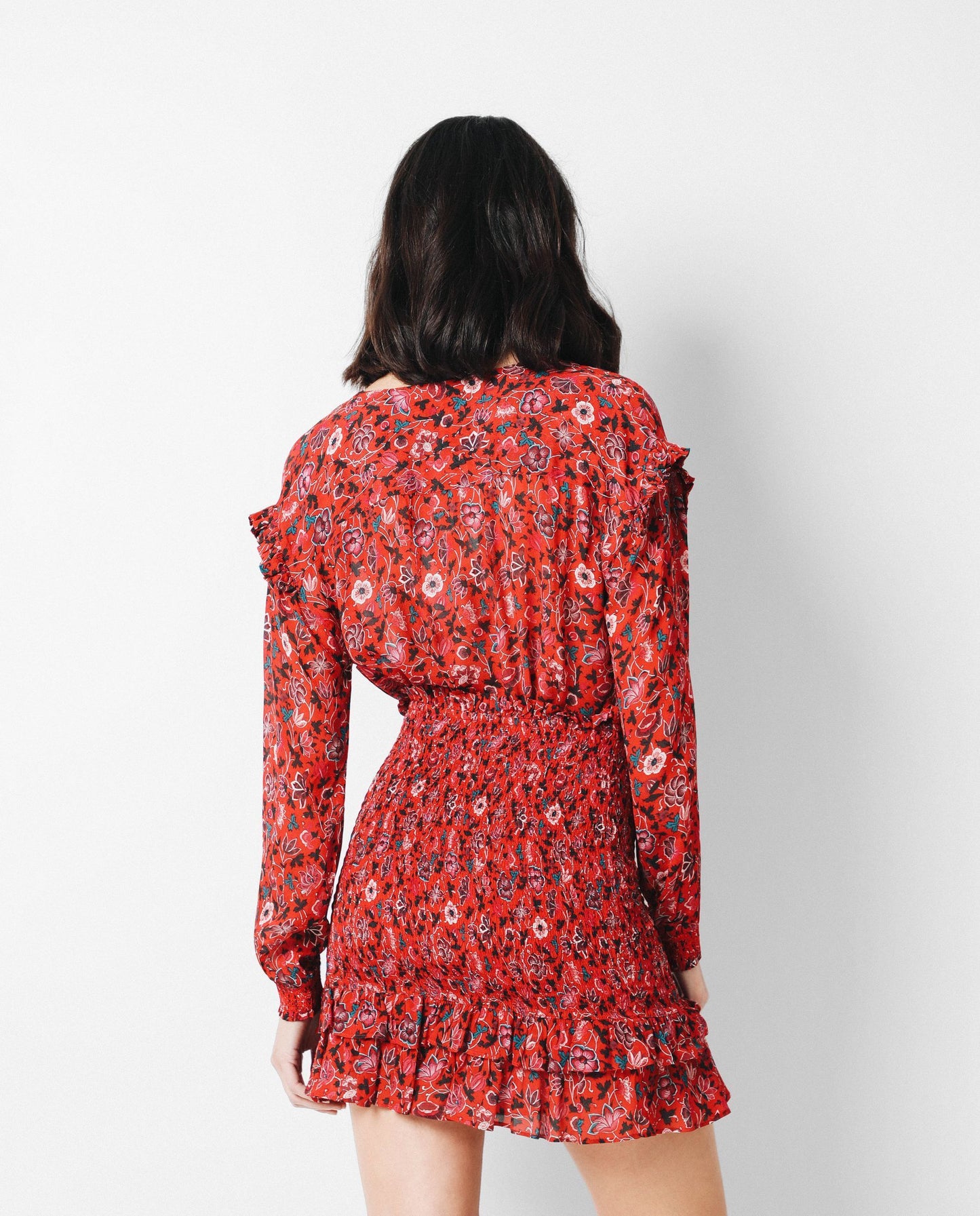 CAMISA FLORES VOLANTES