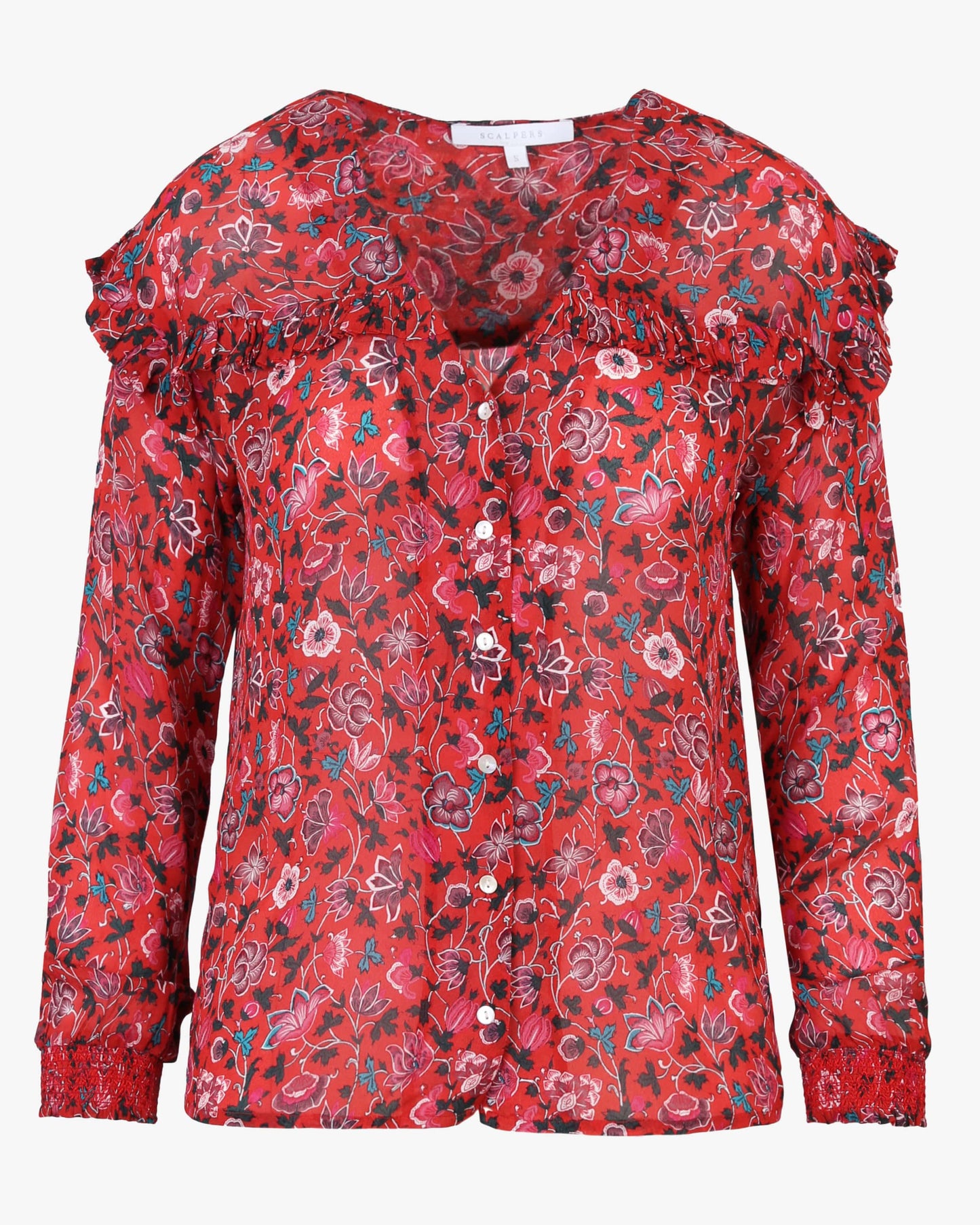 CAMISA FLORES VOLANTES