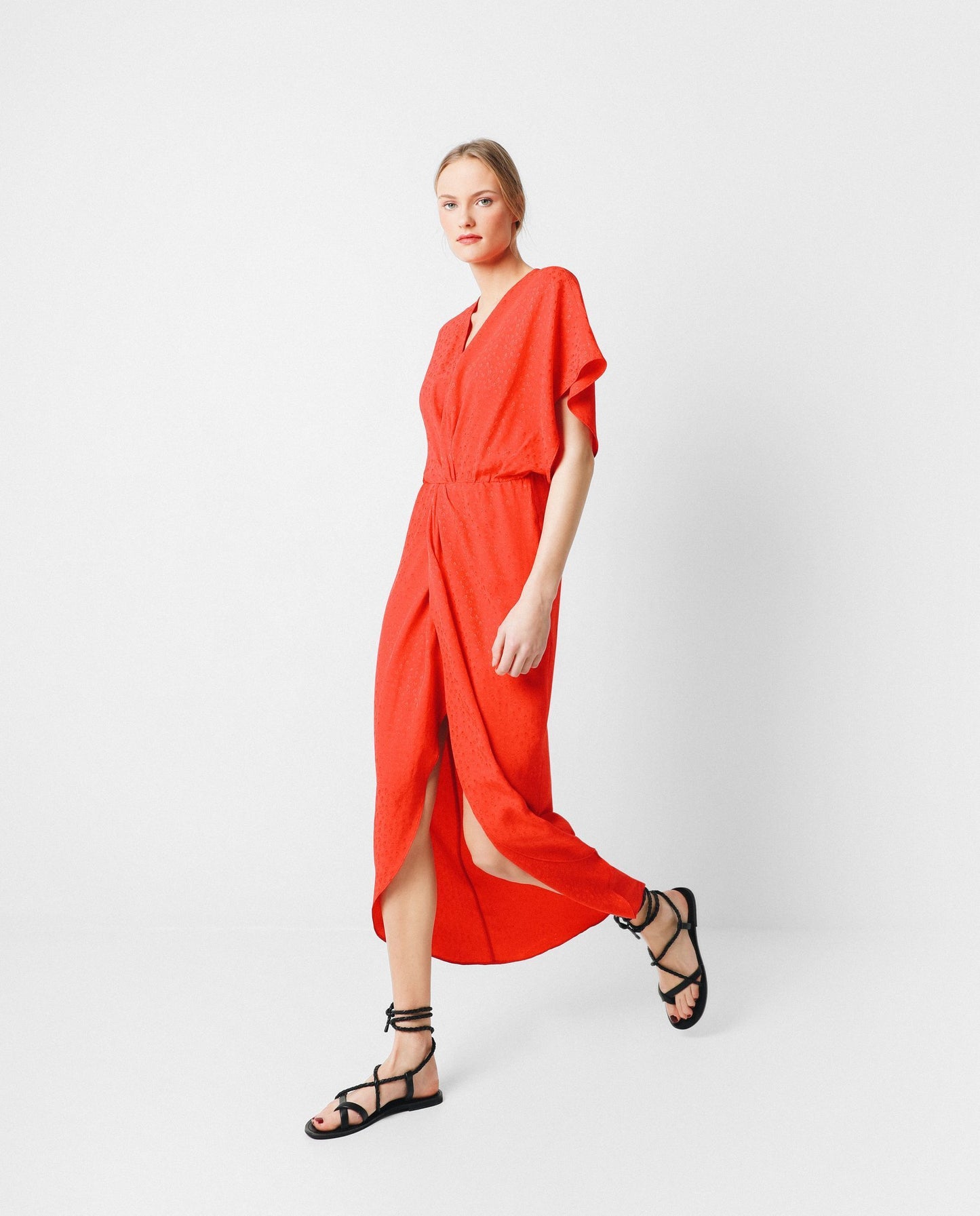 VESTIDO LARGO CALAVERAS