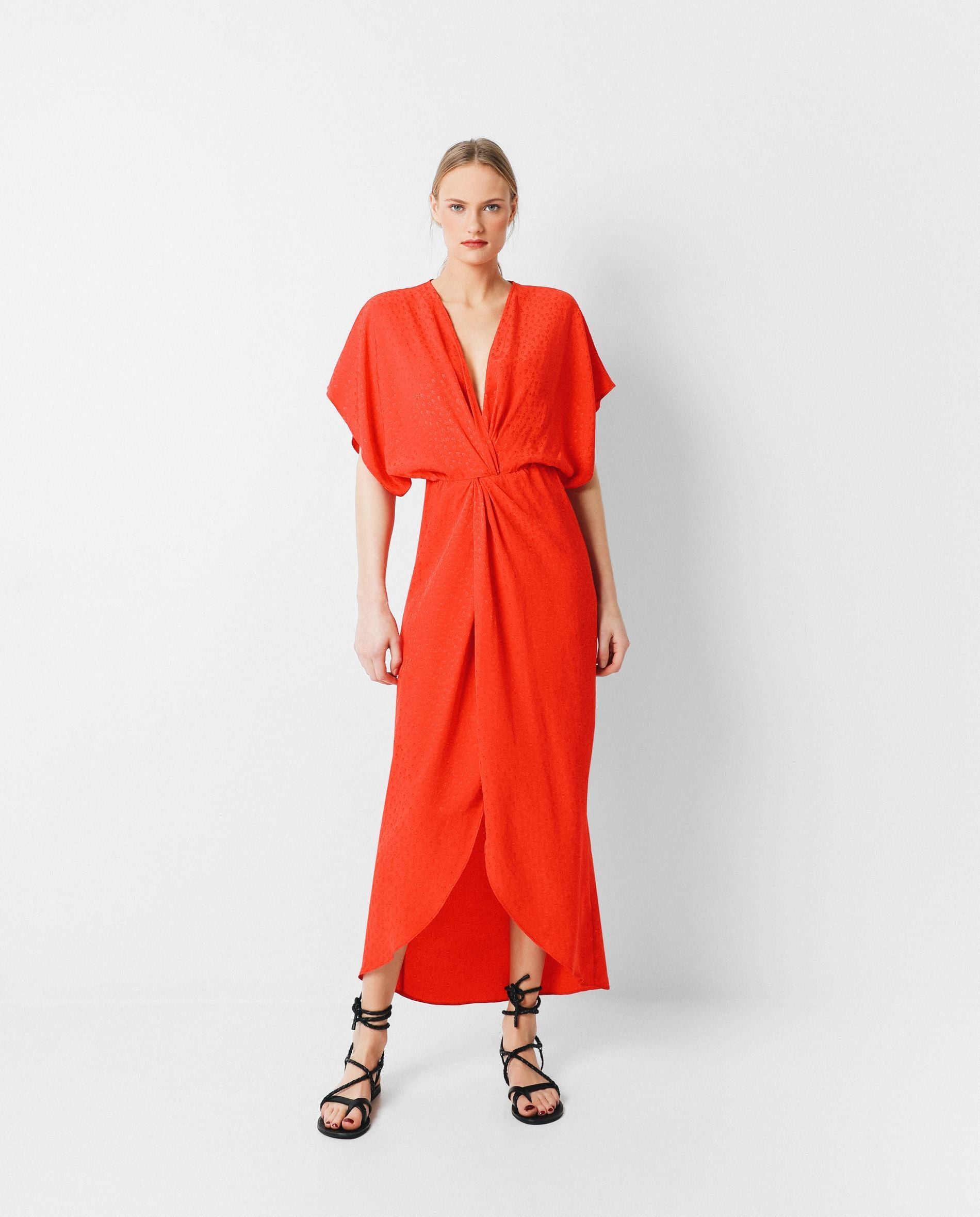 VESTIDO LARGO CALAVERAS