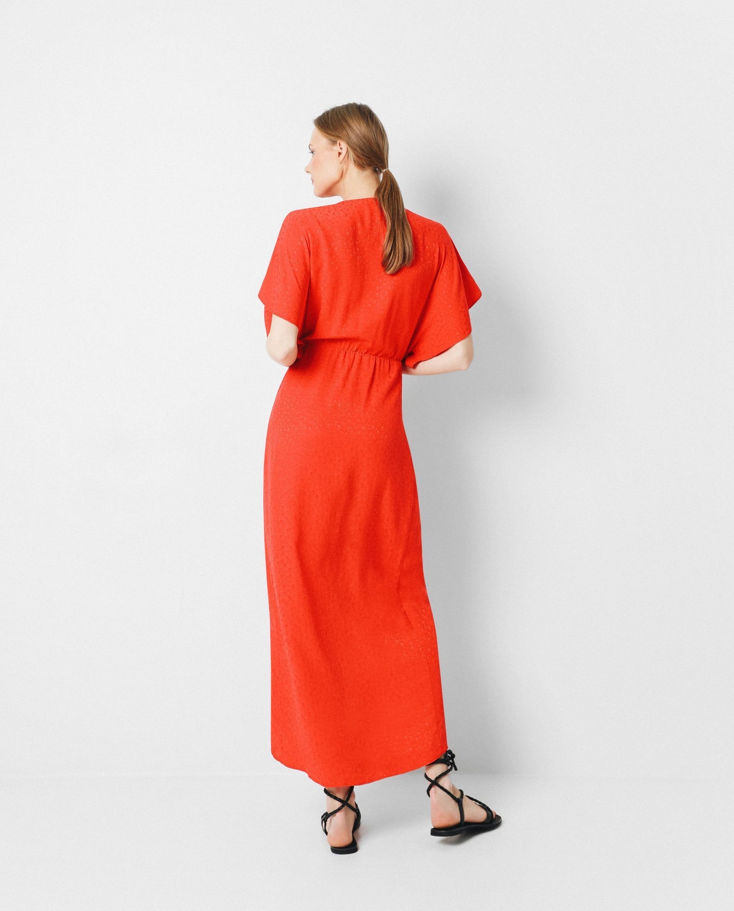 VESTIDO LARGO CALAVERAS