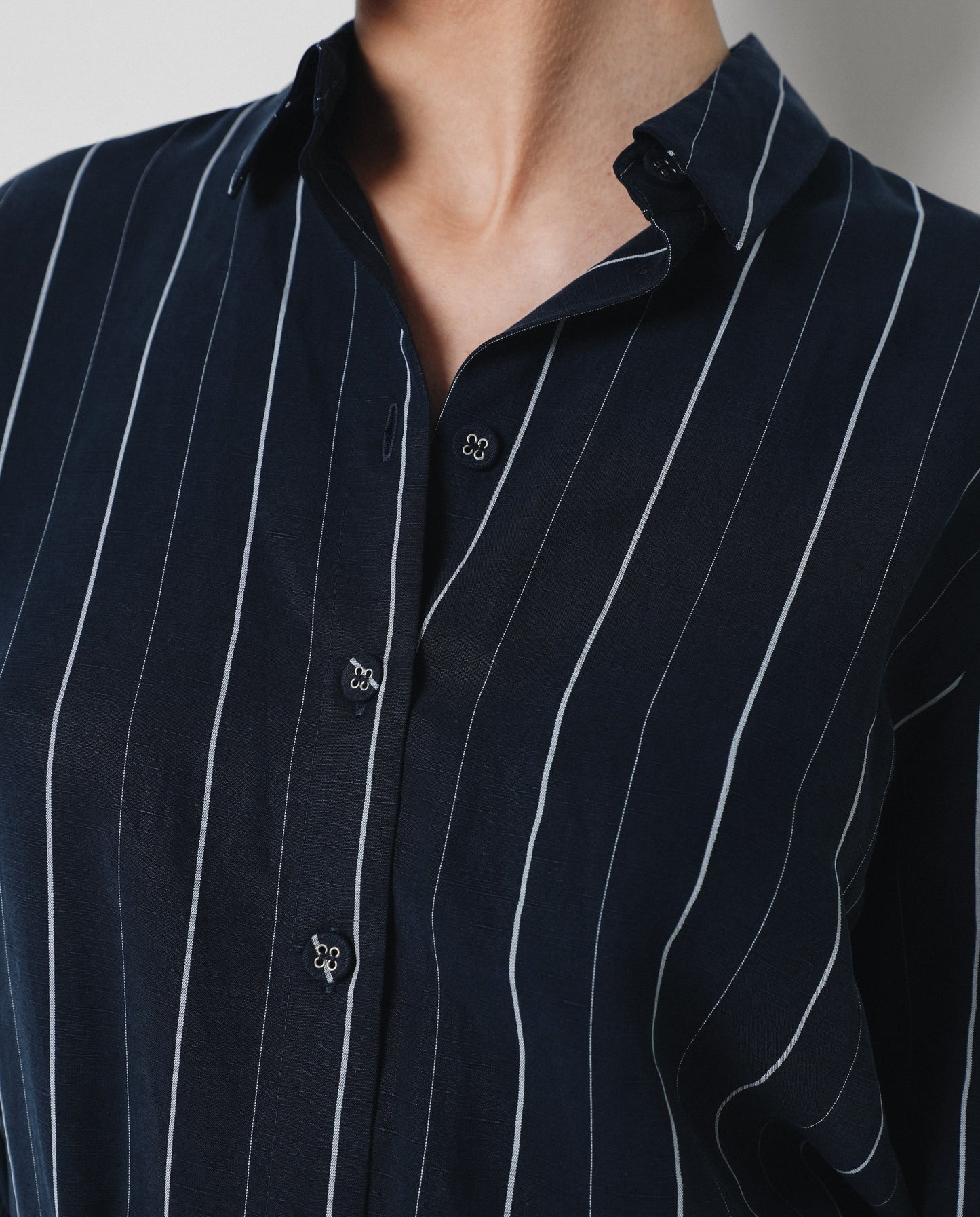 VESTIDO RAYAS DIPLOMÁTICAS