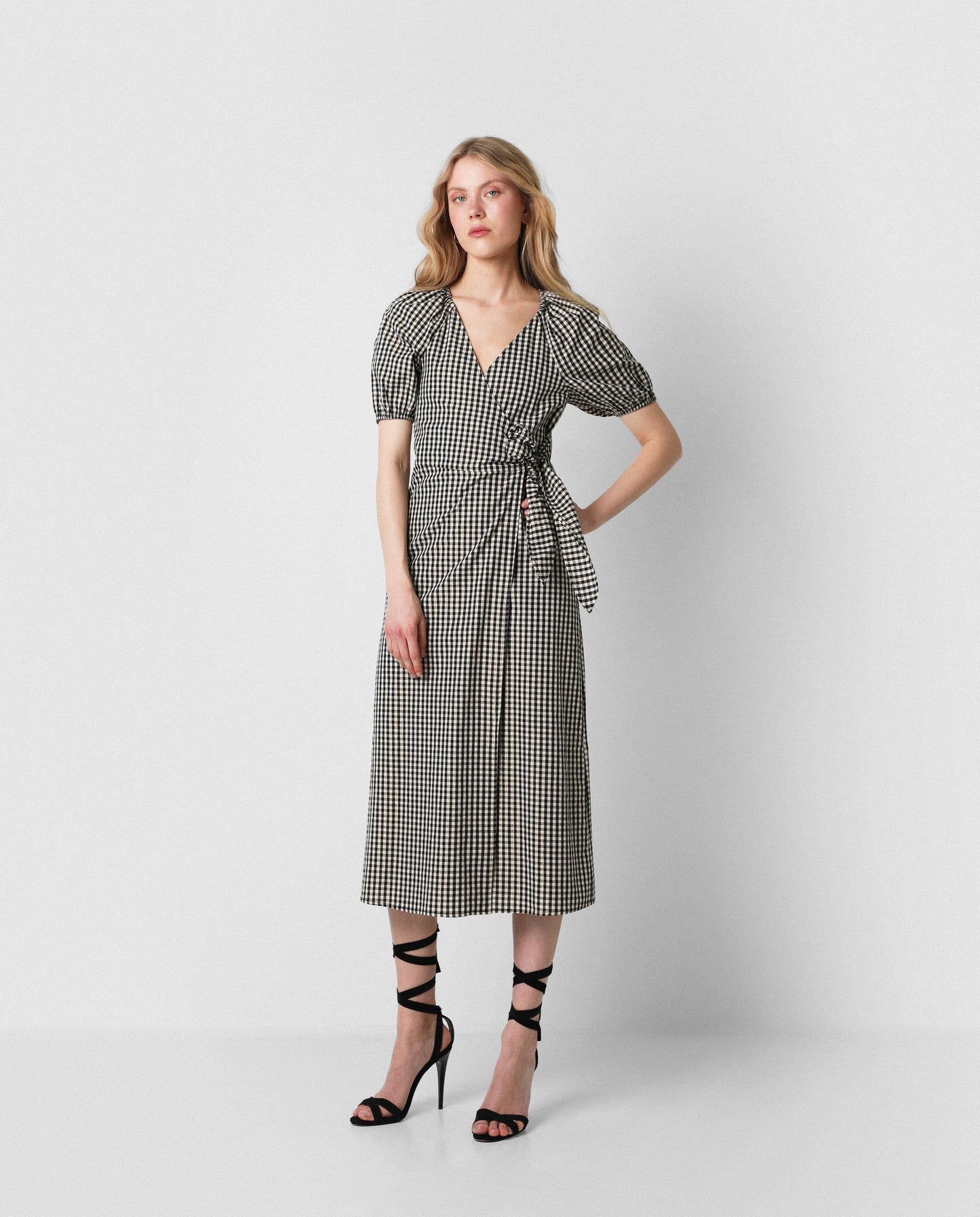 VESTIDO MIDI VICHY