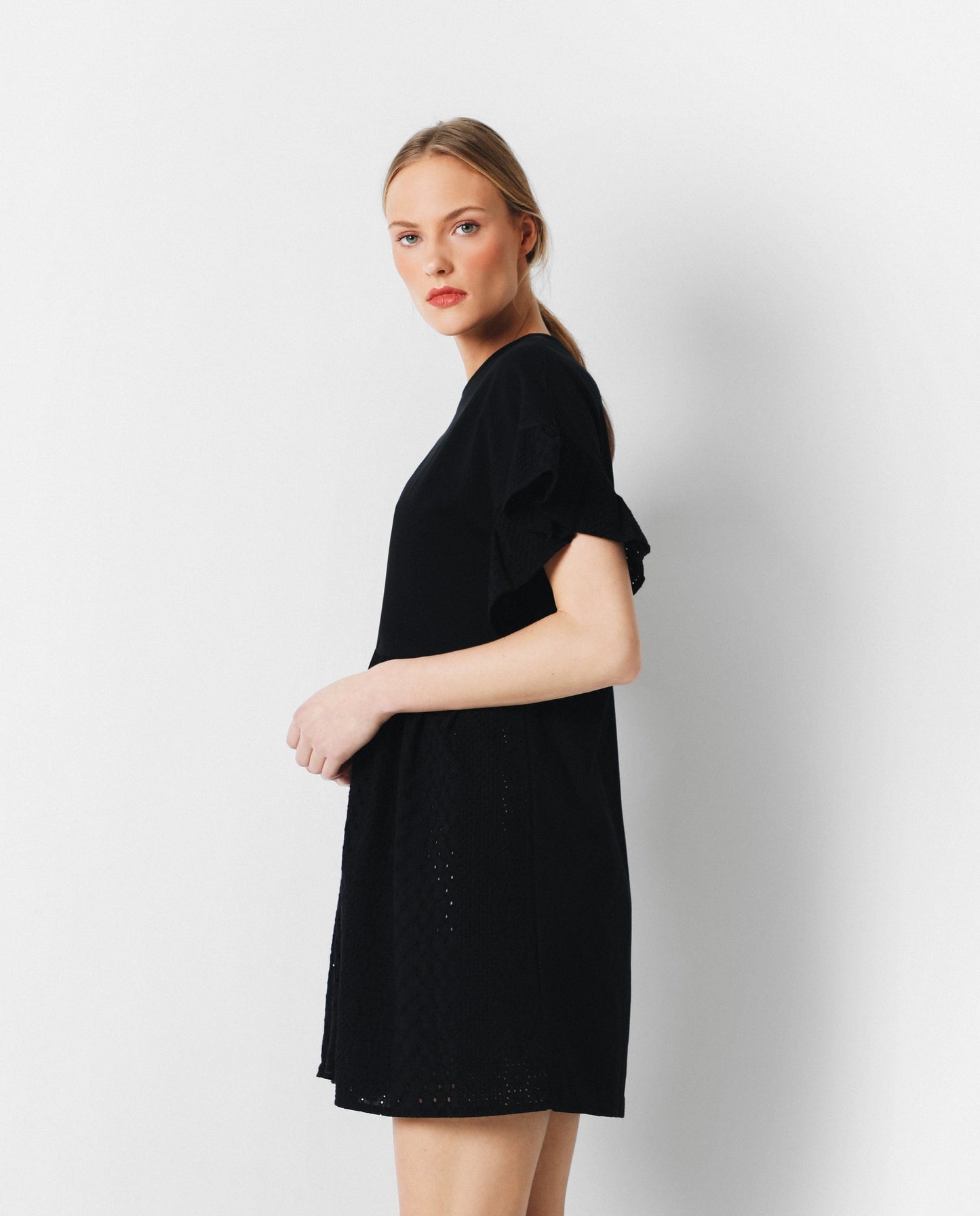 VESTIDO MINI BORDADO INGLES