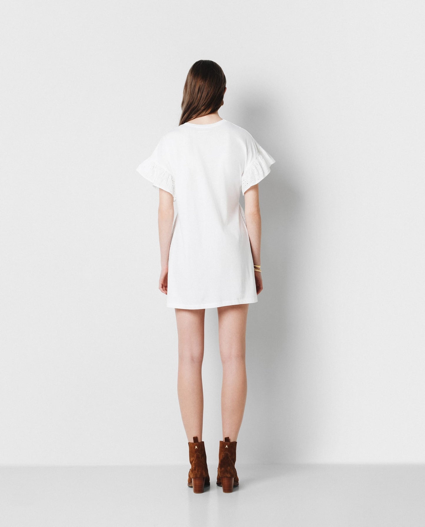 VESTIDO MINI BORDADO INGLES