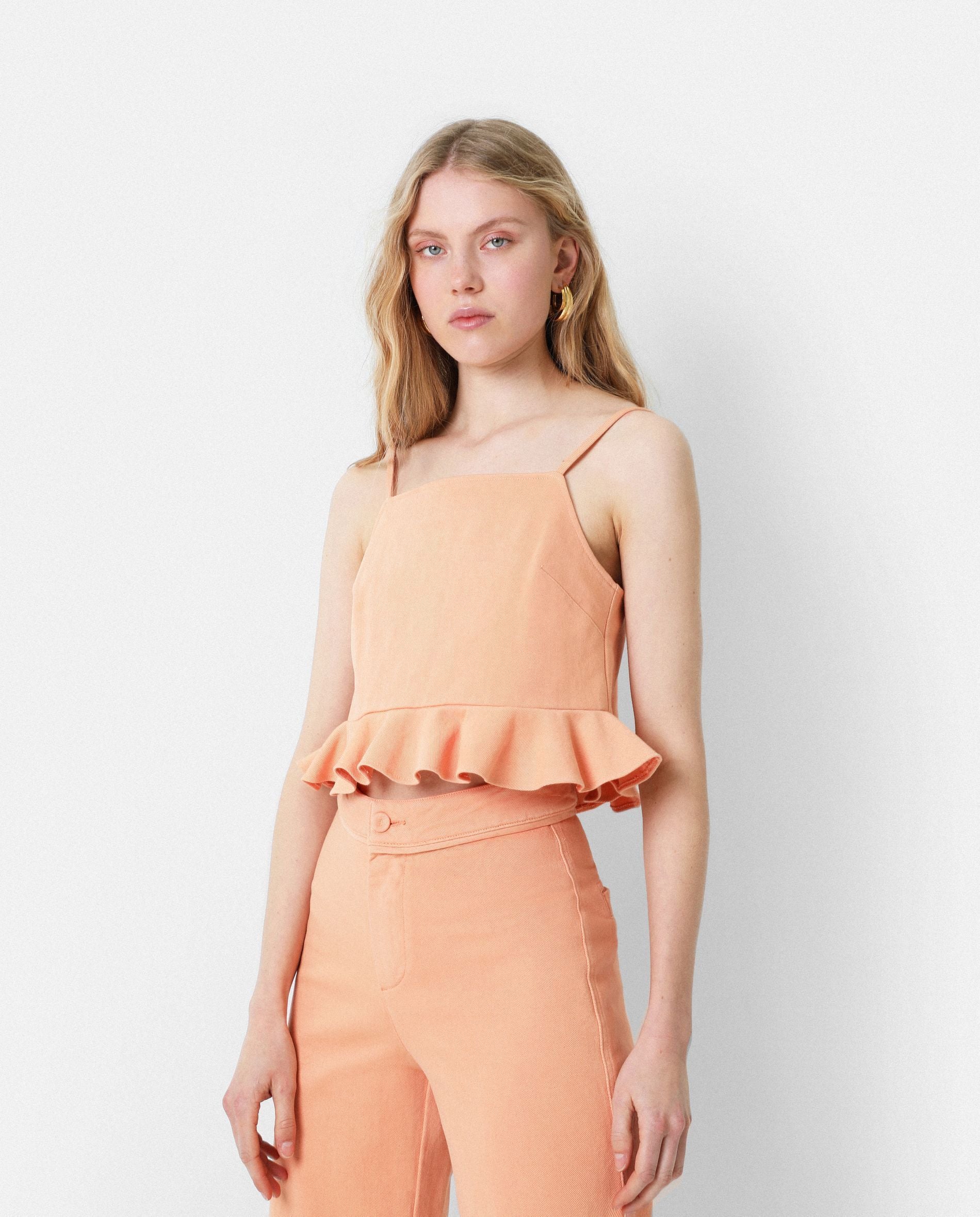 TOP ECO CROPPED VOLANTE