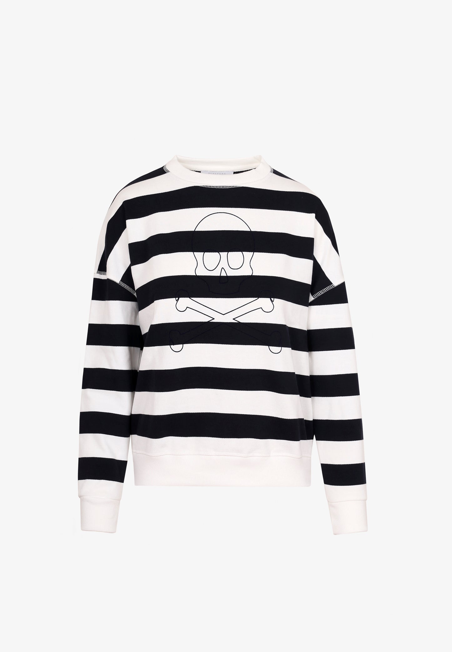 SUDADERA RAYAS CALAVERA