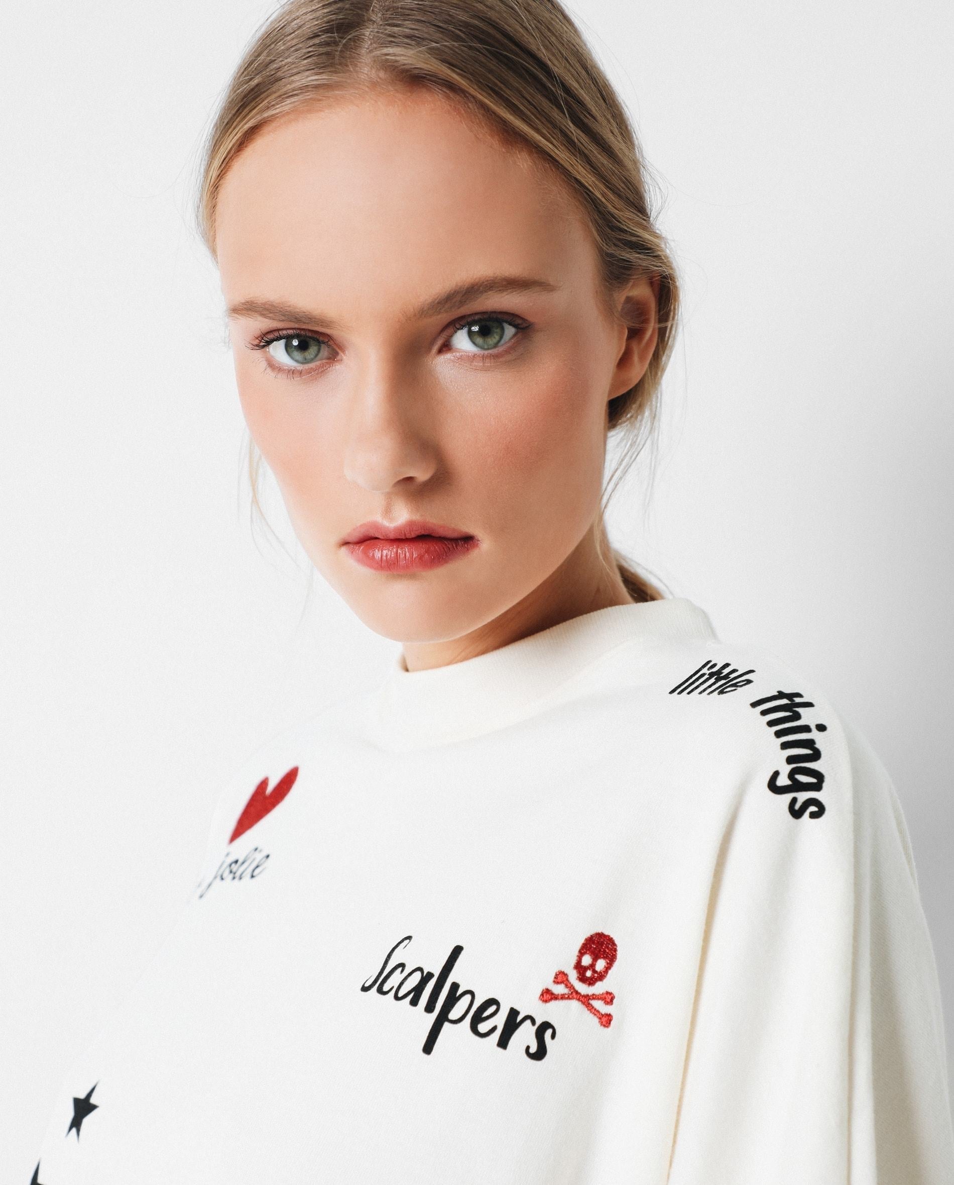 SUDADERA PRINT TEXTOS