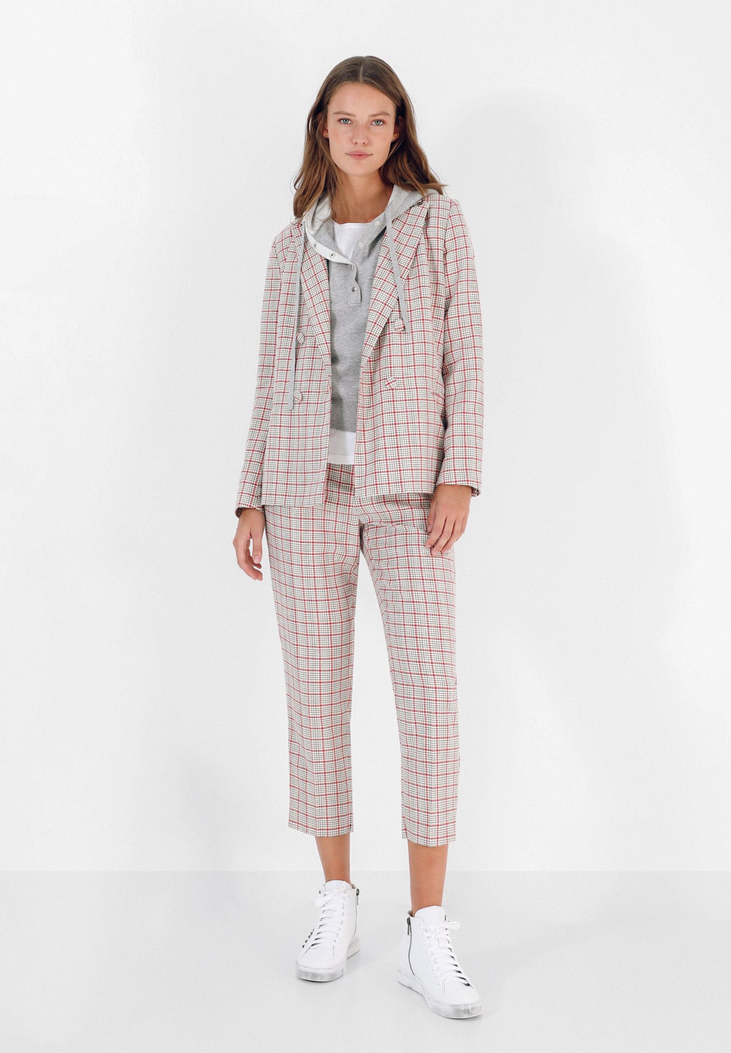 BLAZER CRUZADA CUADROS