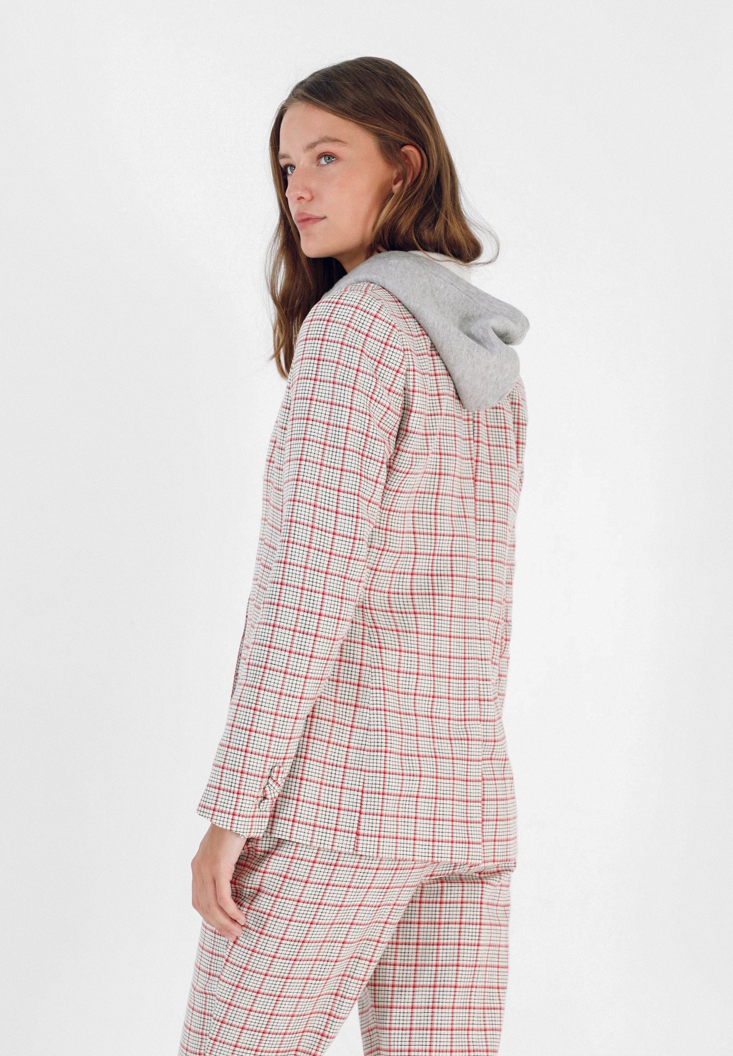 BLAZER CRUZADA CUADROS