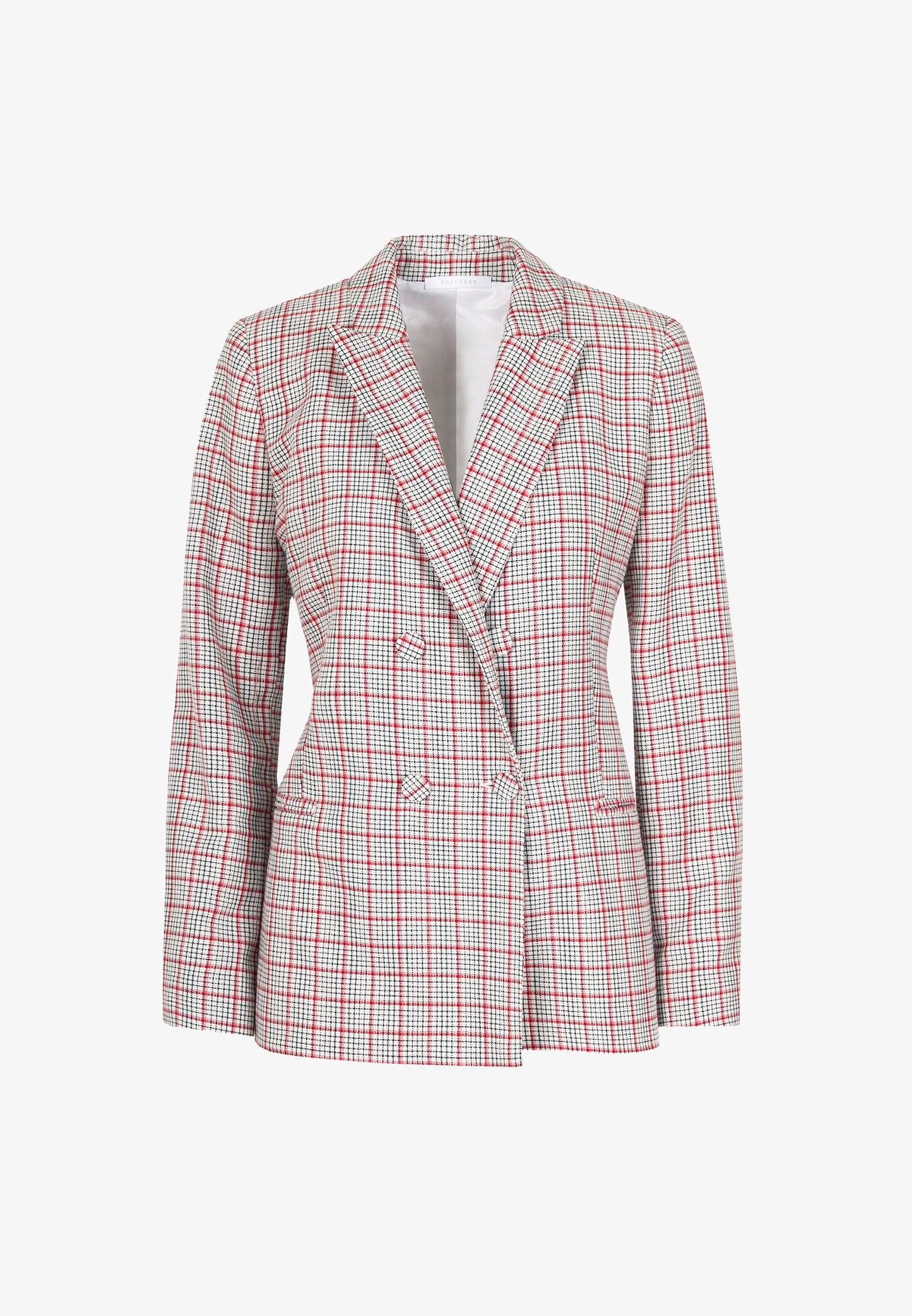 BLAZER CRUZADA CUADROS