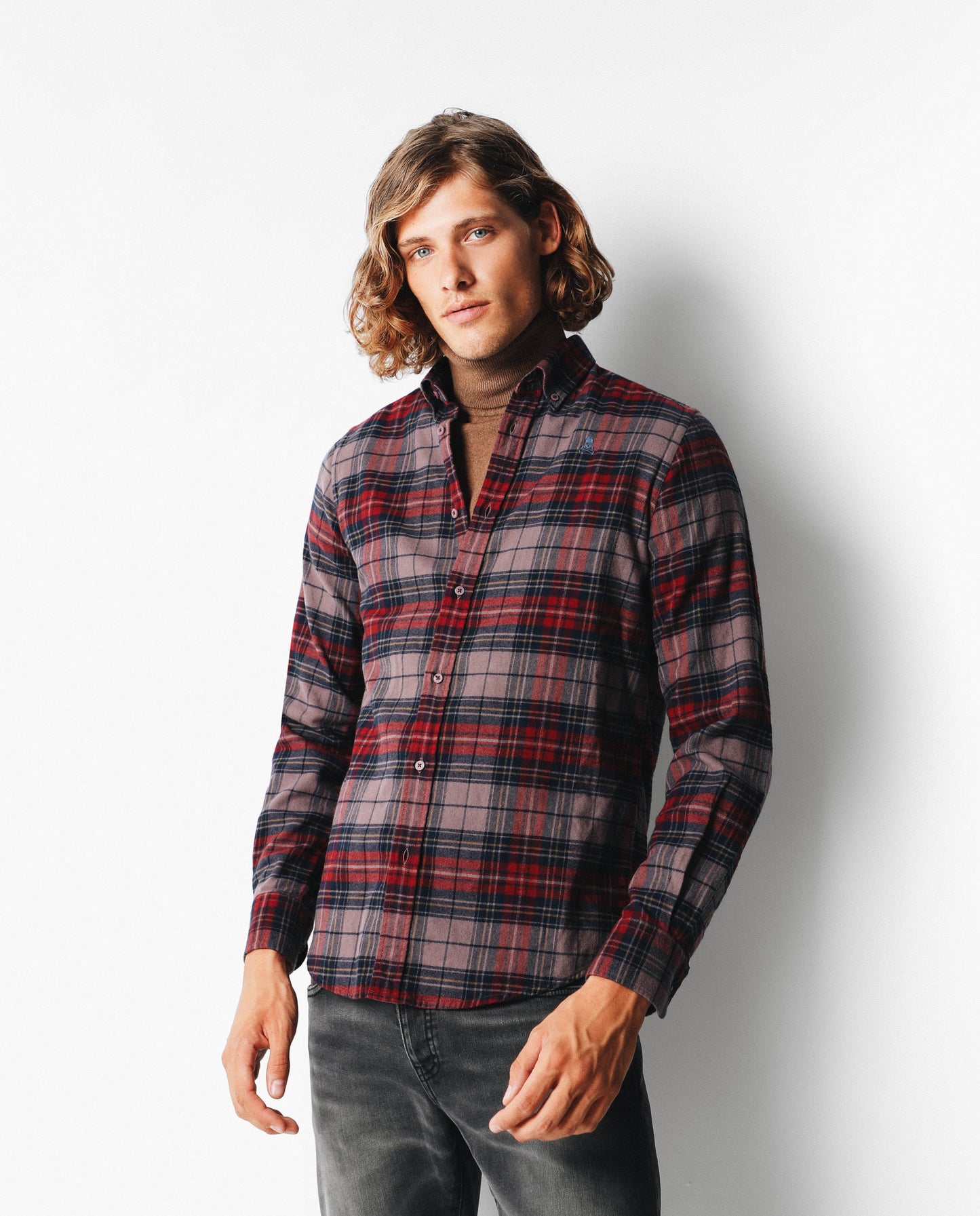 TARTAN DYE BD SHIRT