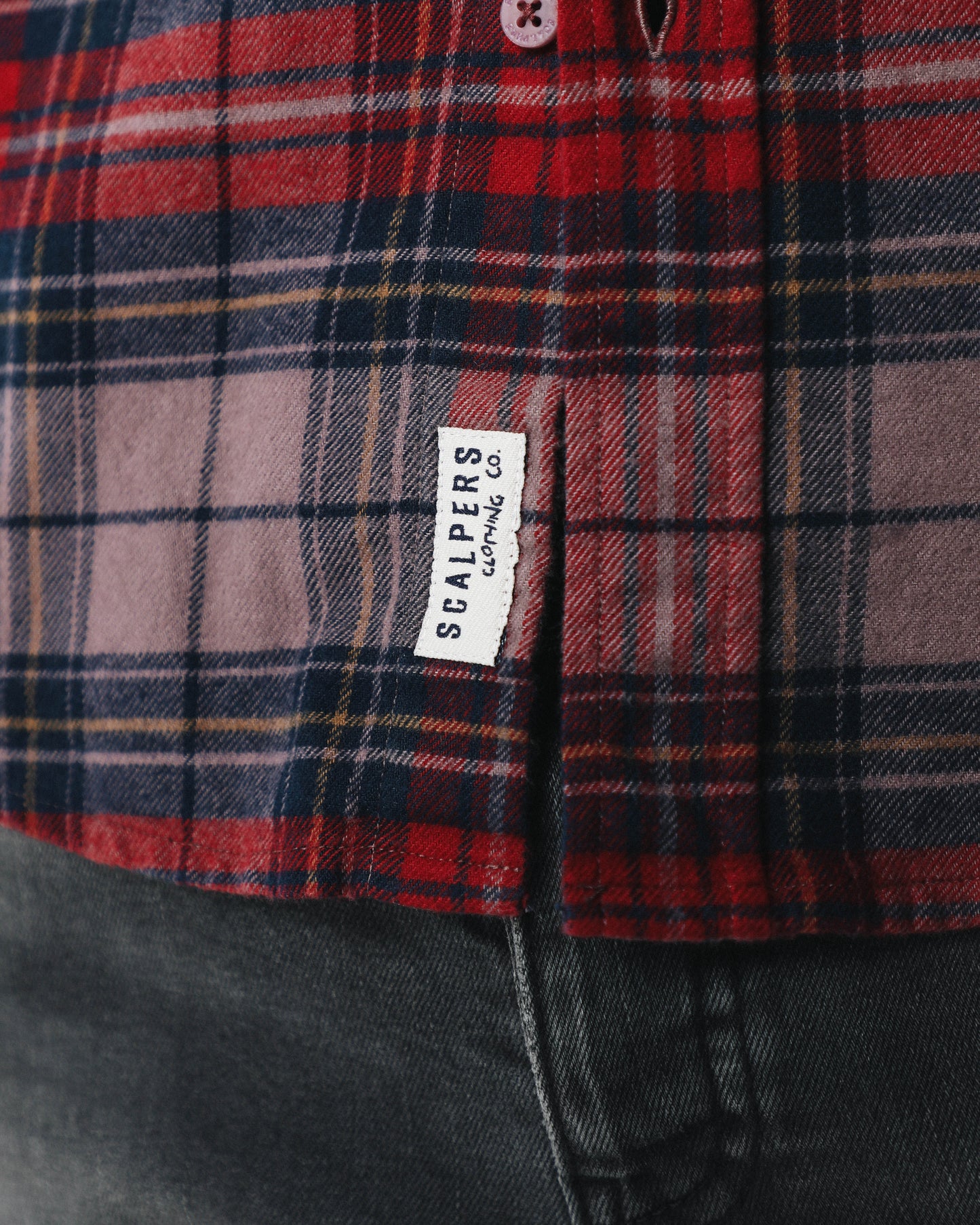 TARTAN DYE BD SHIRT