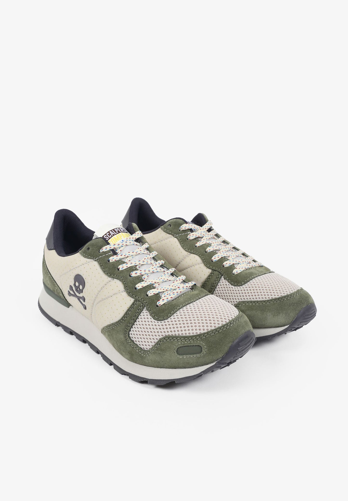 SNEAKERS COMBINADAS PIEL