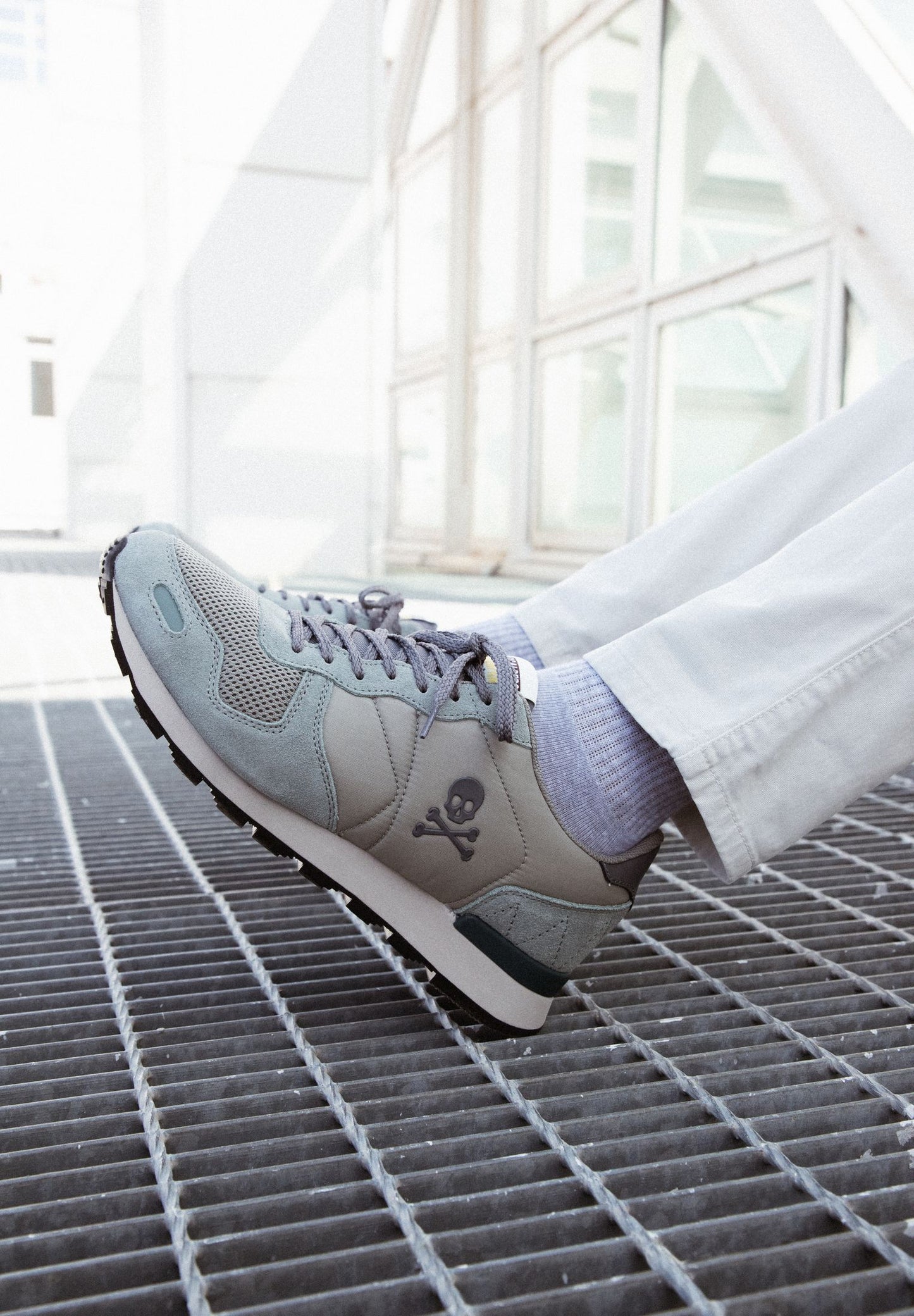 SNEAKERS COMBINADAS PIEL