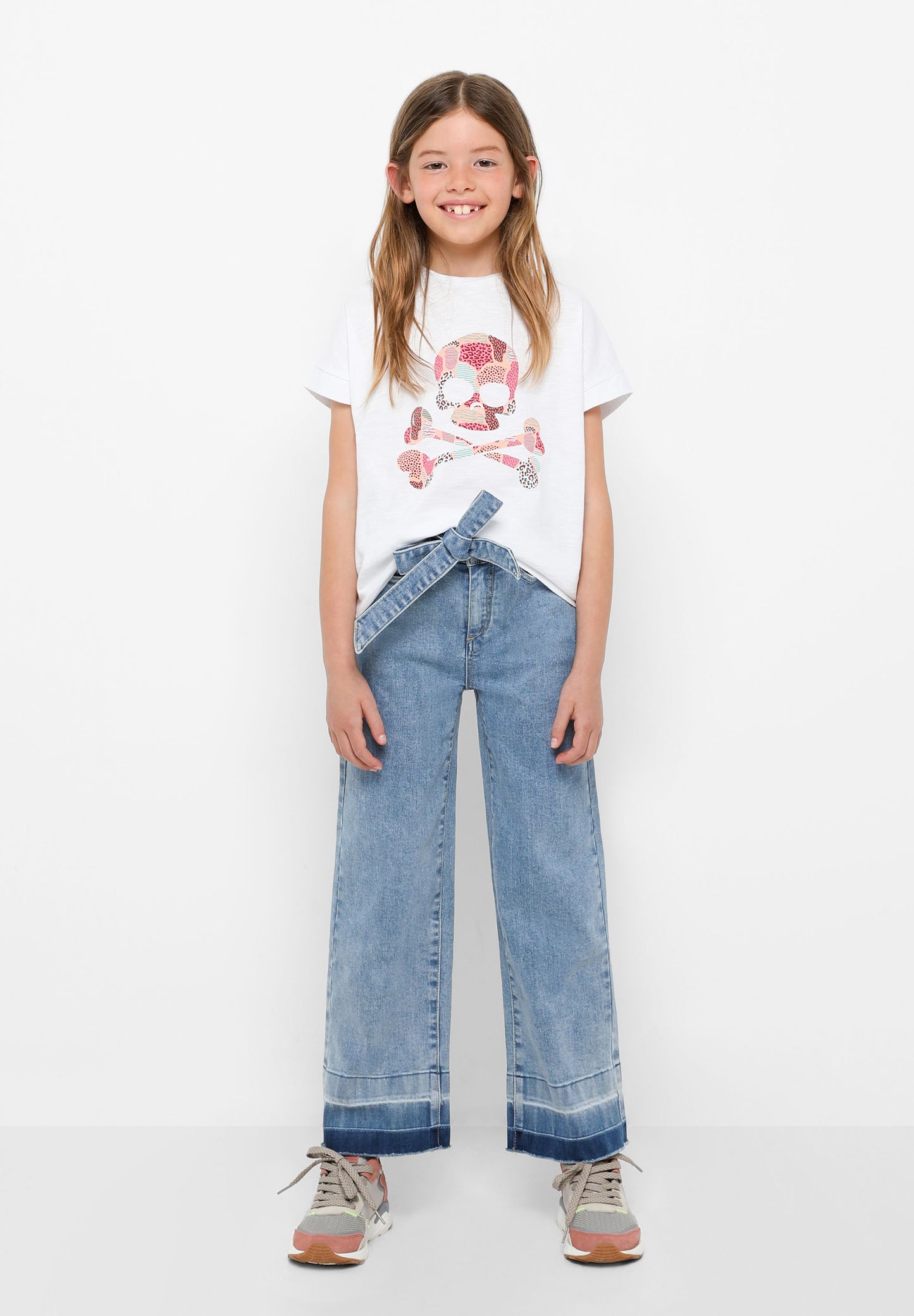 ANIMAL SKULL TEE GIRLS