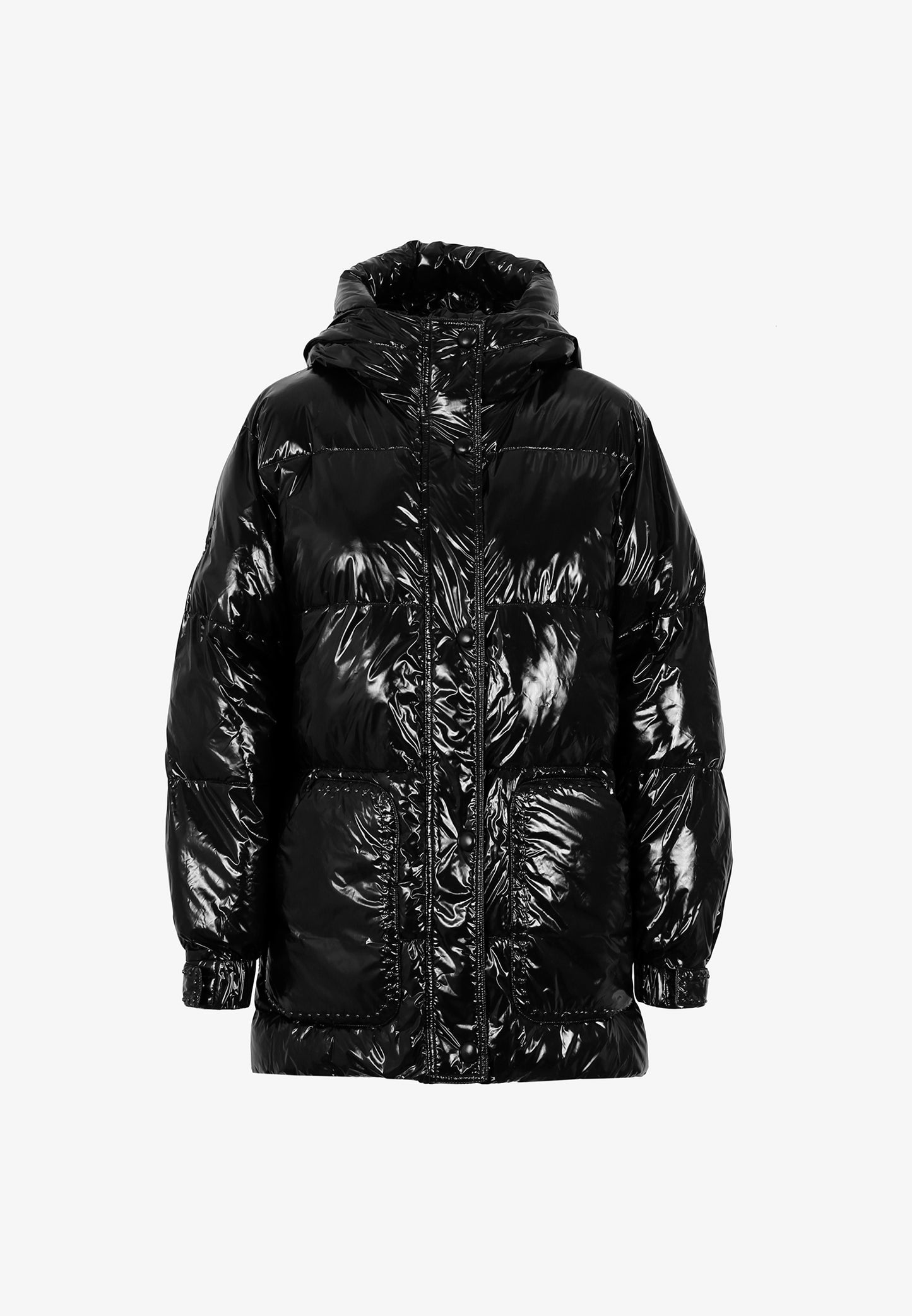 ABRIGO ACOLCHADO CINTURÓN