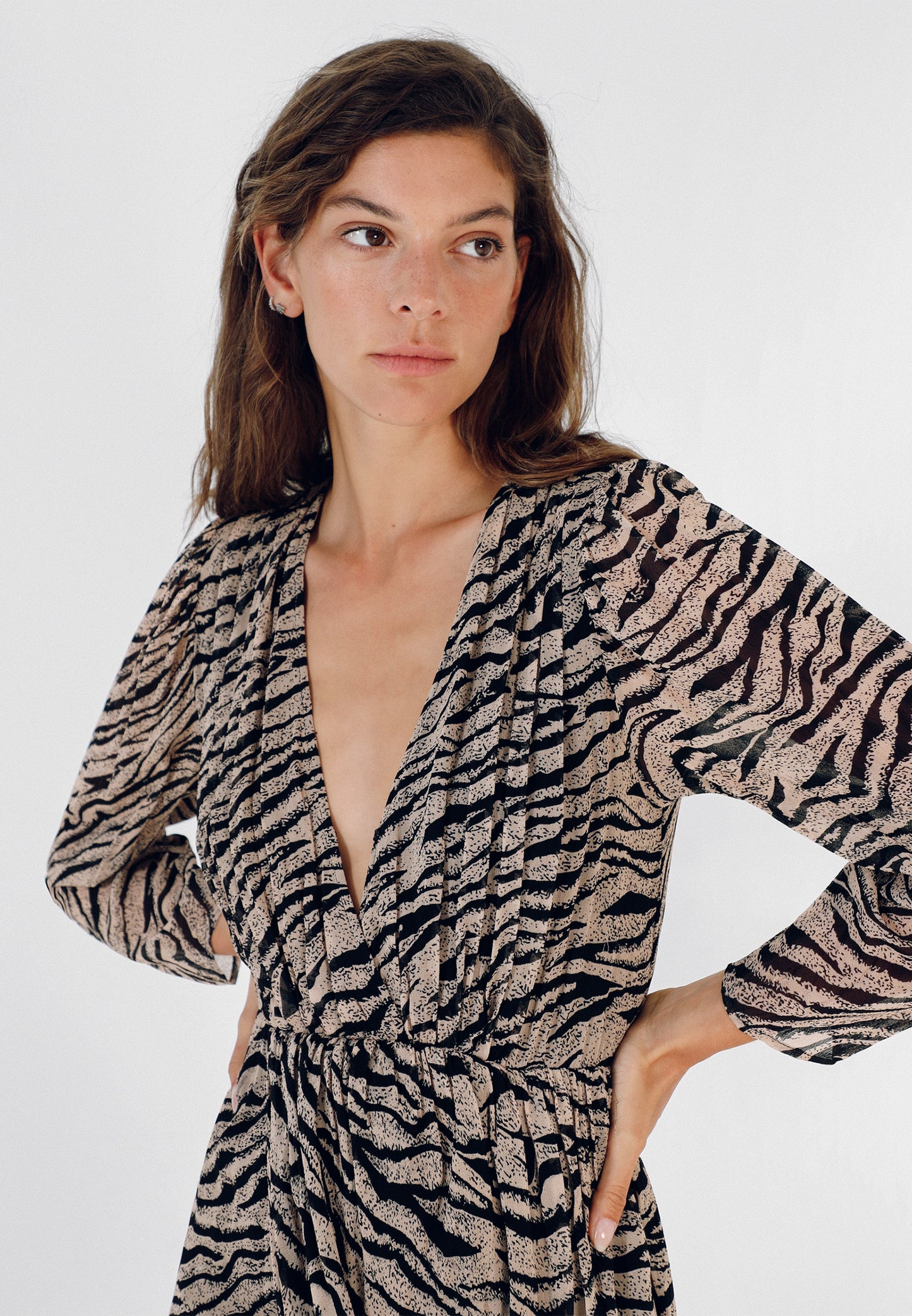 VESTIDO ESTAMPADO CEBRA