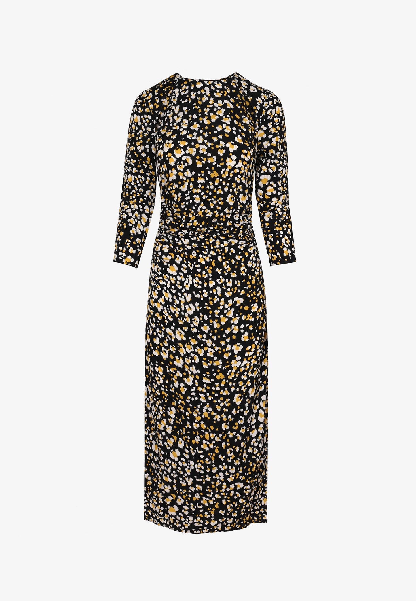 VESTIDO ABERTURAS ANIMAL PRINT