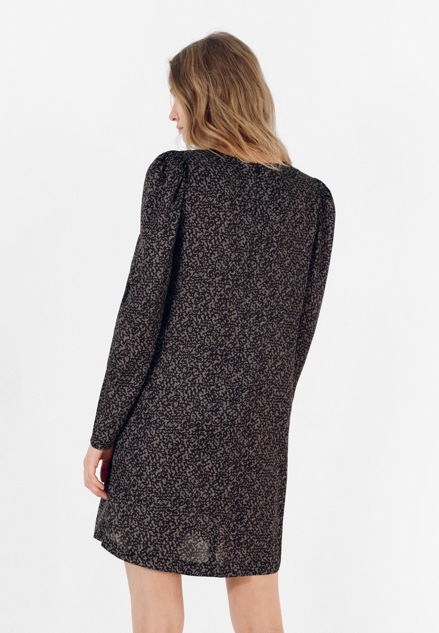 VESTIDO MINI ANIMAL PRINT