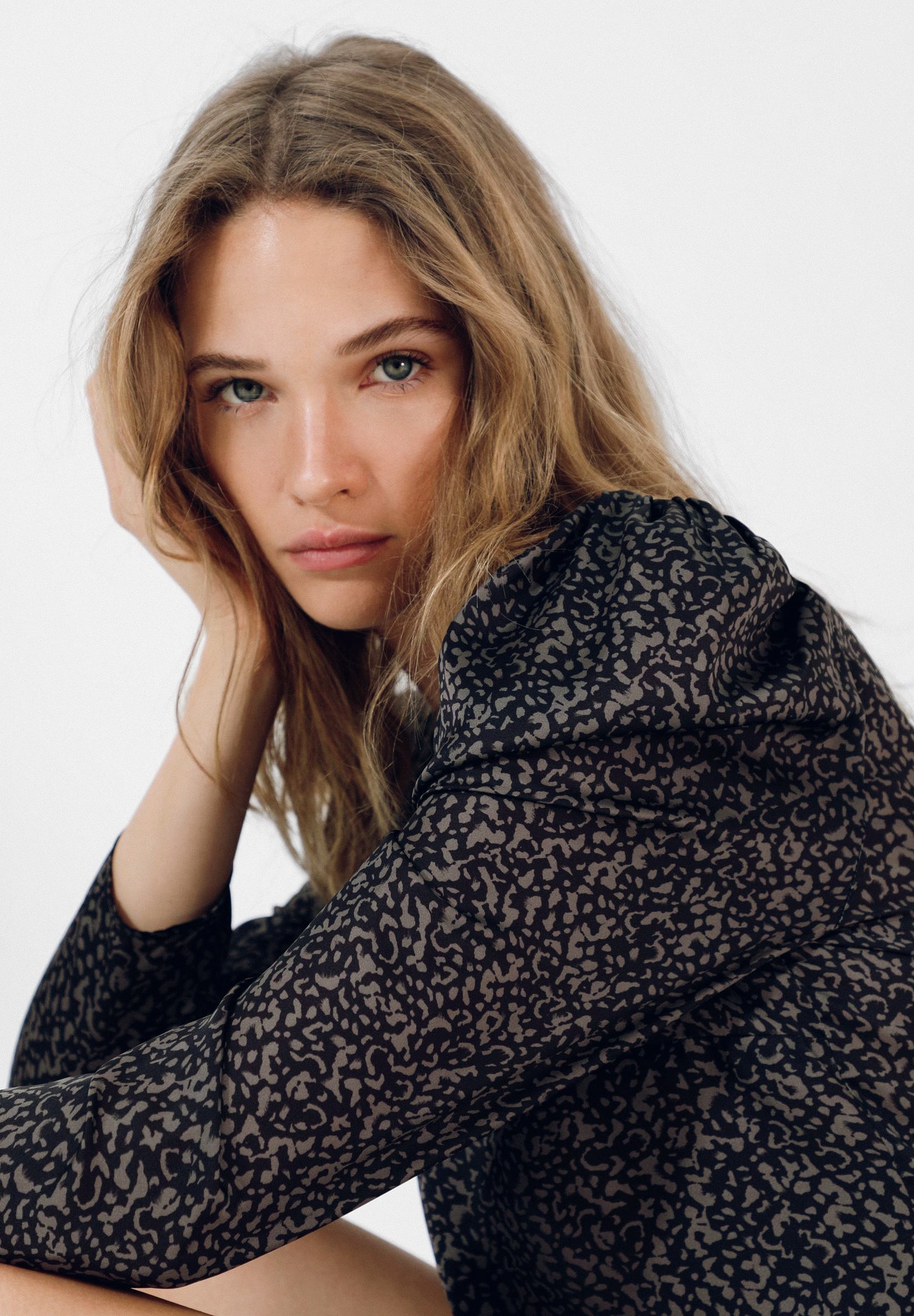 VESTIDO MINI ANIMAL PRINT