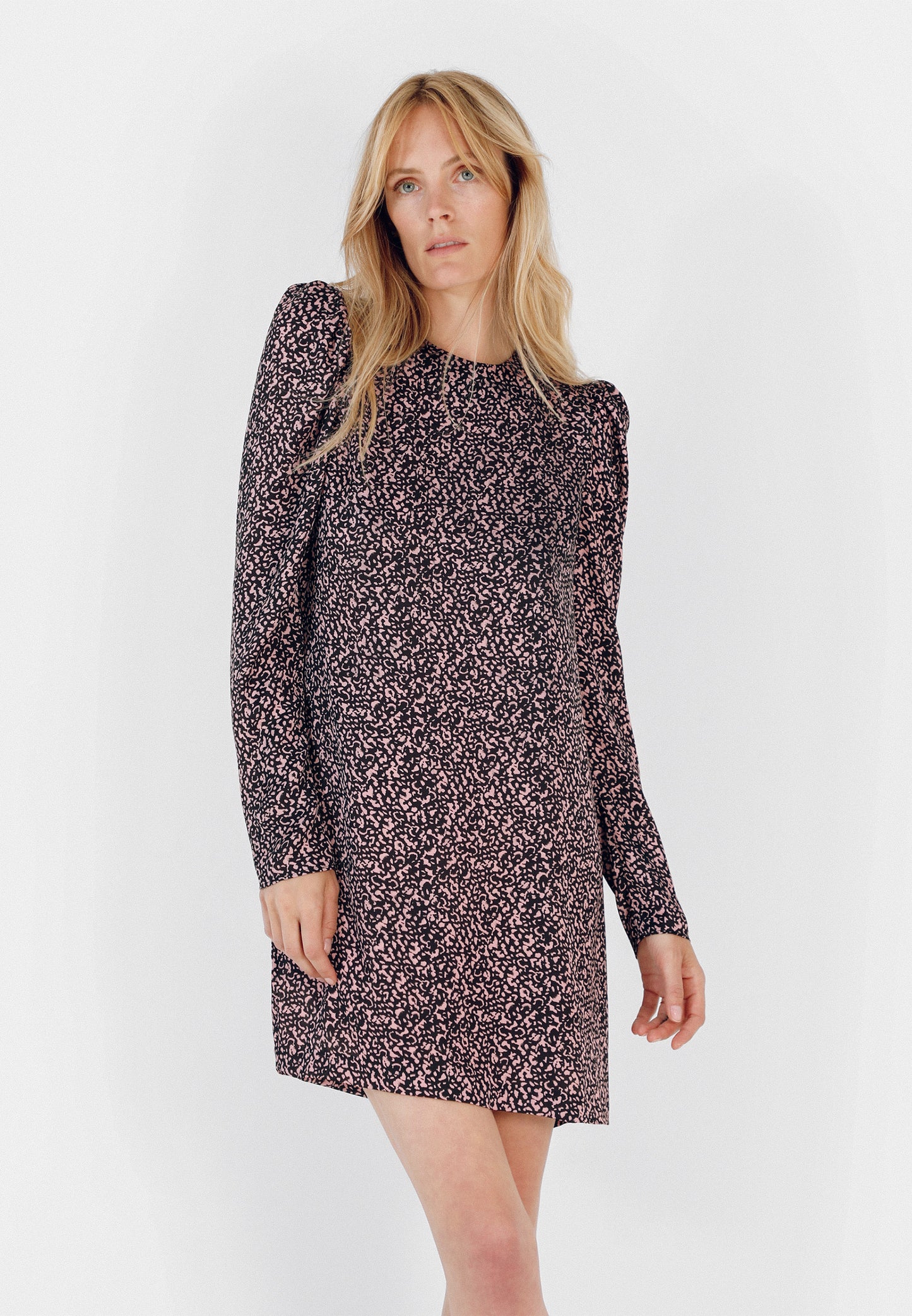 VESTIDO MINI ANIMAL PRINT